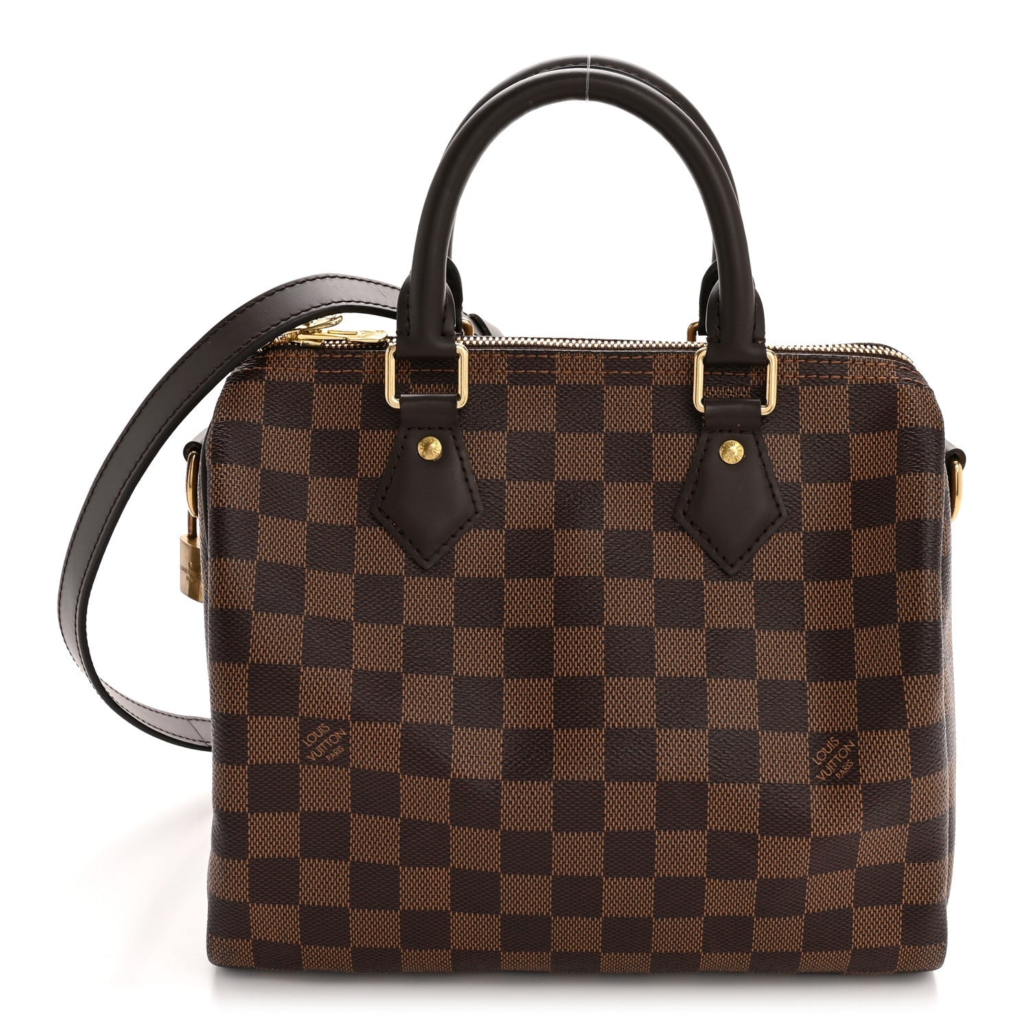 Damier Ebene Speedy Bandouliere 25