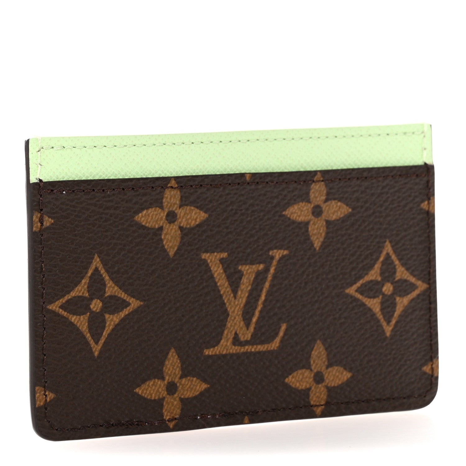 LV X TM Monogram Cherry Blossom Card Holder Sakura Brown