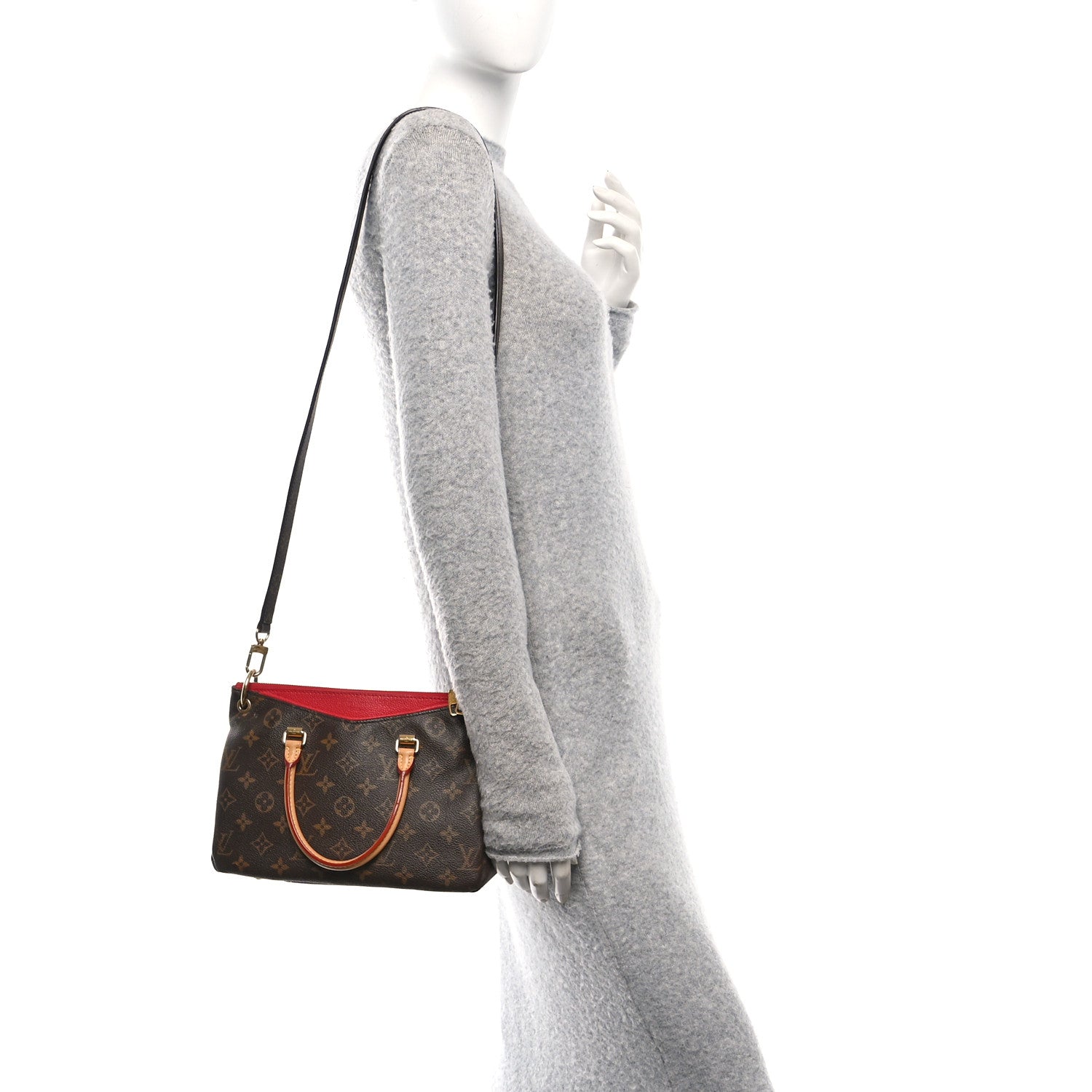 Monogram Pallas BB Cherry