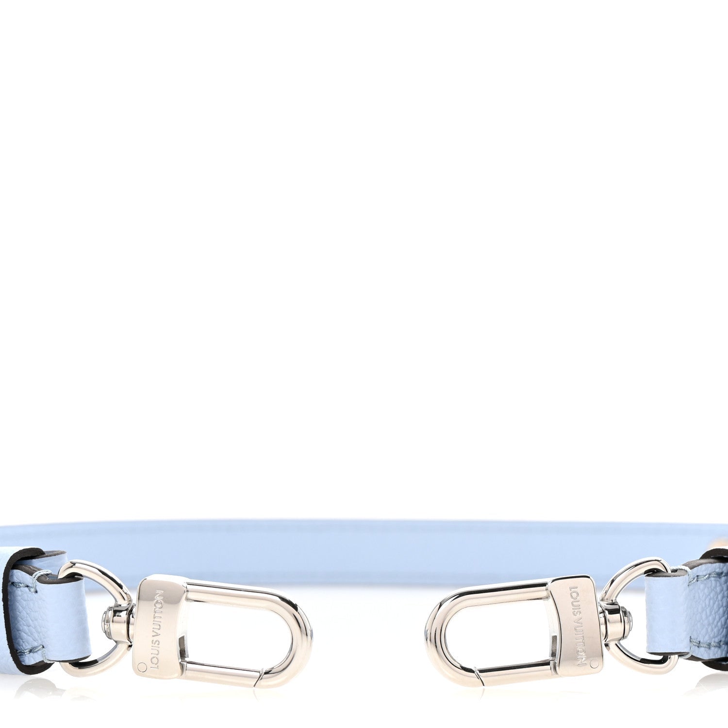 Calfskin Buci Shoulder Strap Bleu Nuage