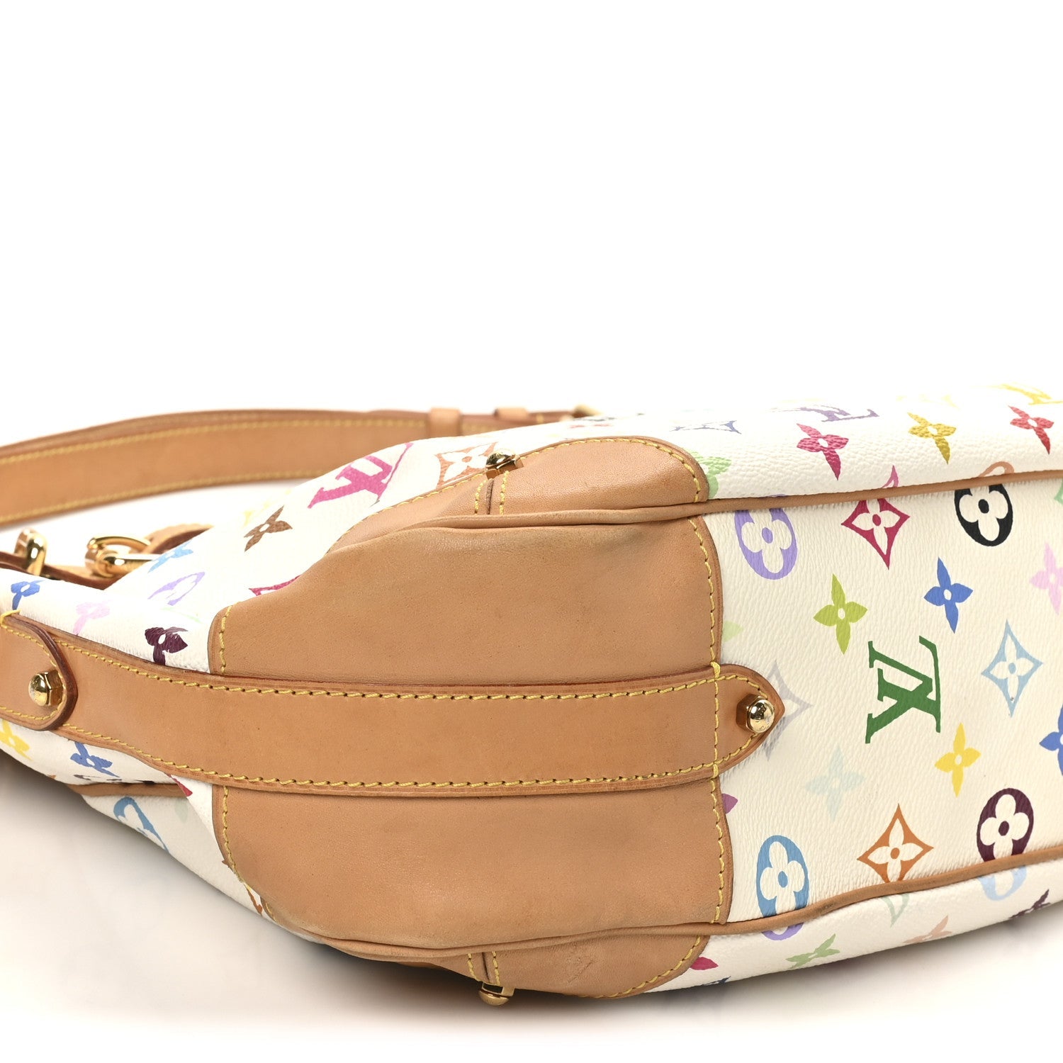 Monogram Multicolor Greta White