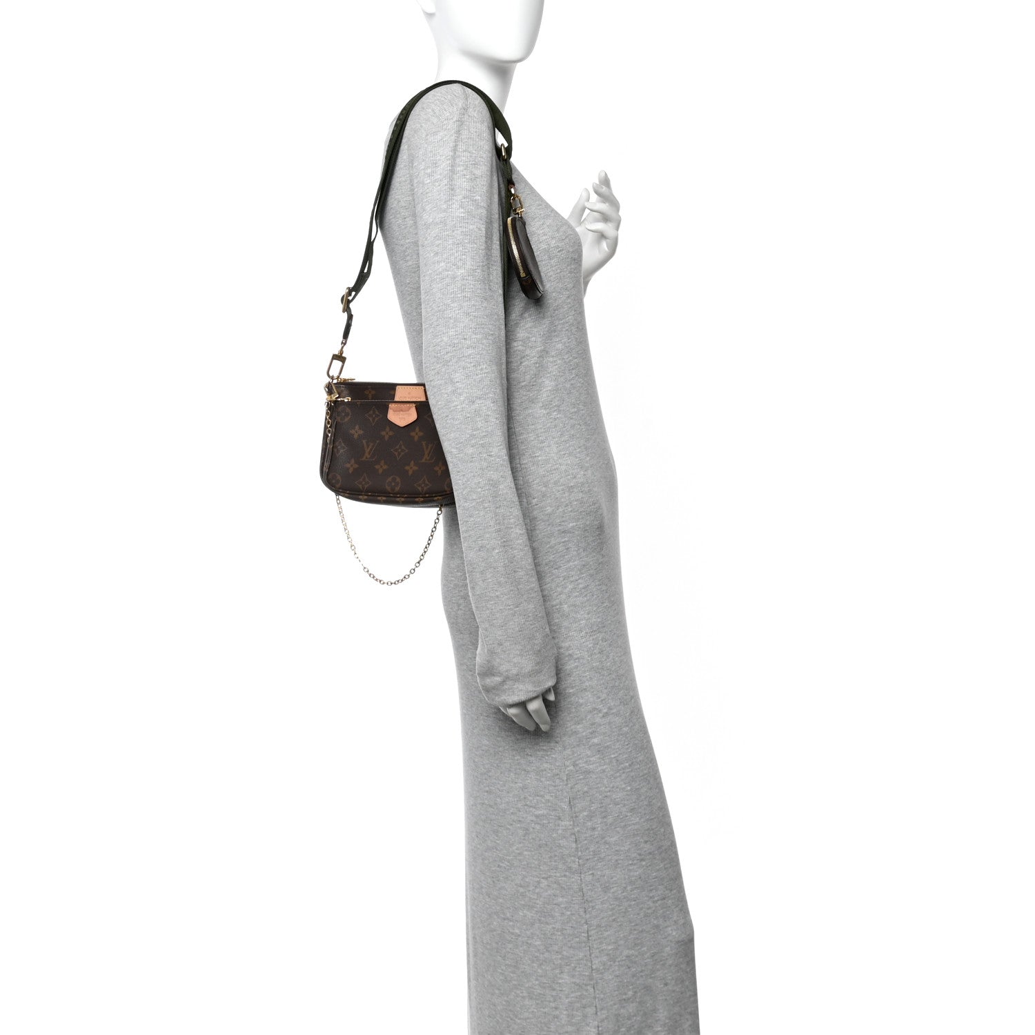 Monogram Multi Pochette Accessories Kaki