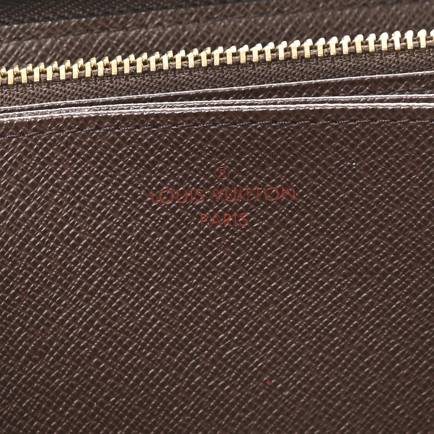 Damier Ebene Zippy Wallet