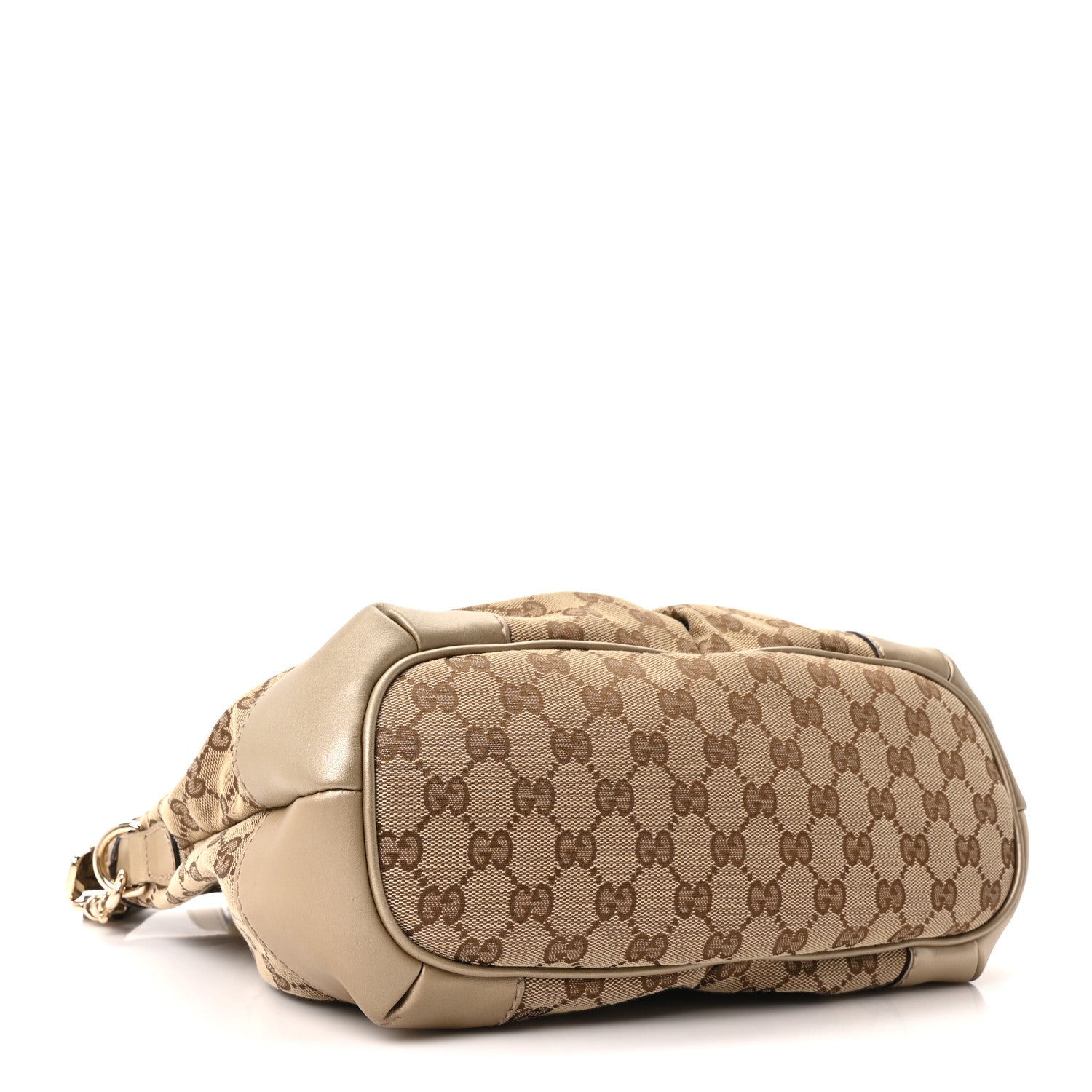 Monogram Medium Sukey Top Handle Bag Golden Beige