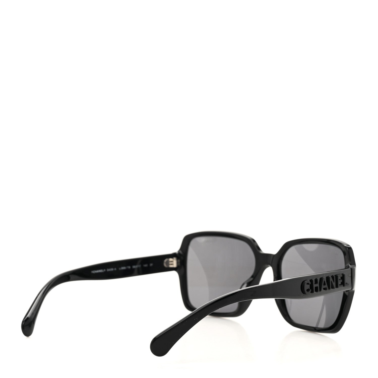 Acetate Polarized Square Sunglasses 5408 Black