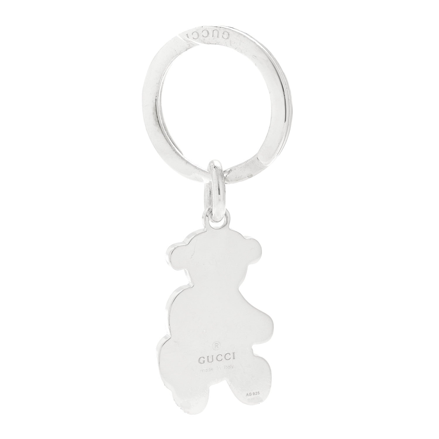 Sterling Silver Teddybear Key Chain