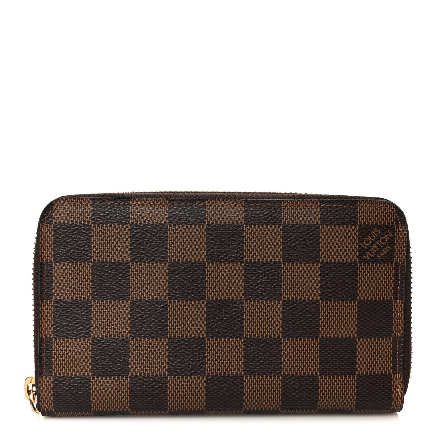 Damier Ebene Zippy Organizer Wallet