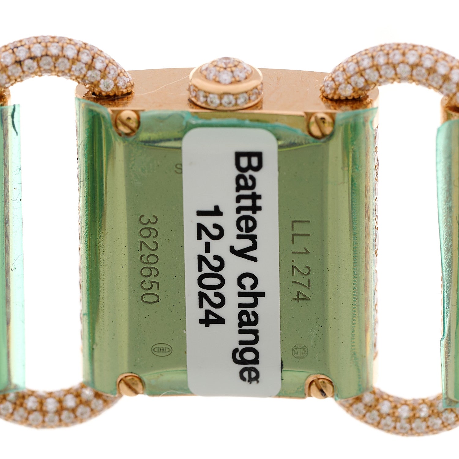 18K Rose Gold Diamond 17mm Klikti Quartz Watch