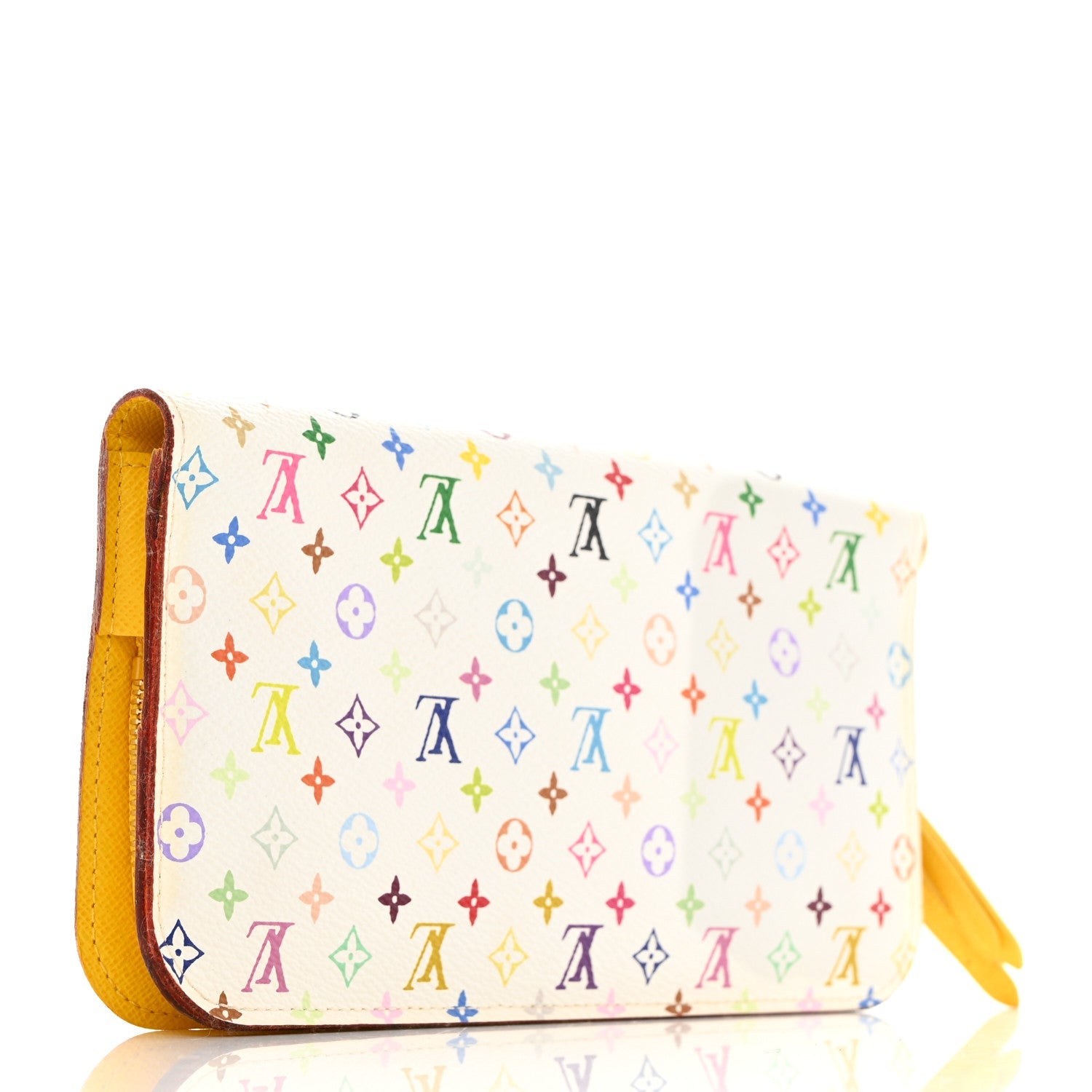 Monogram Multicolor Insolite Wallet White Citron