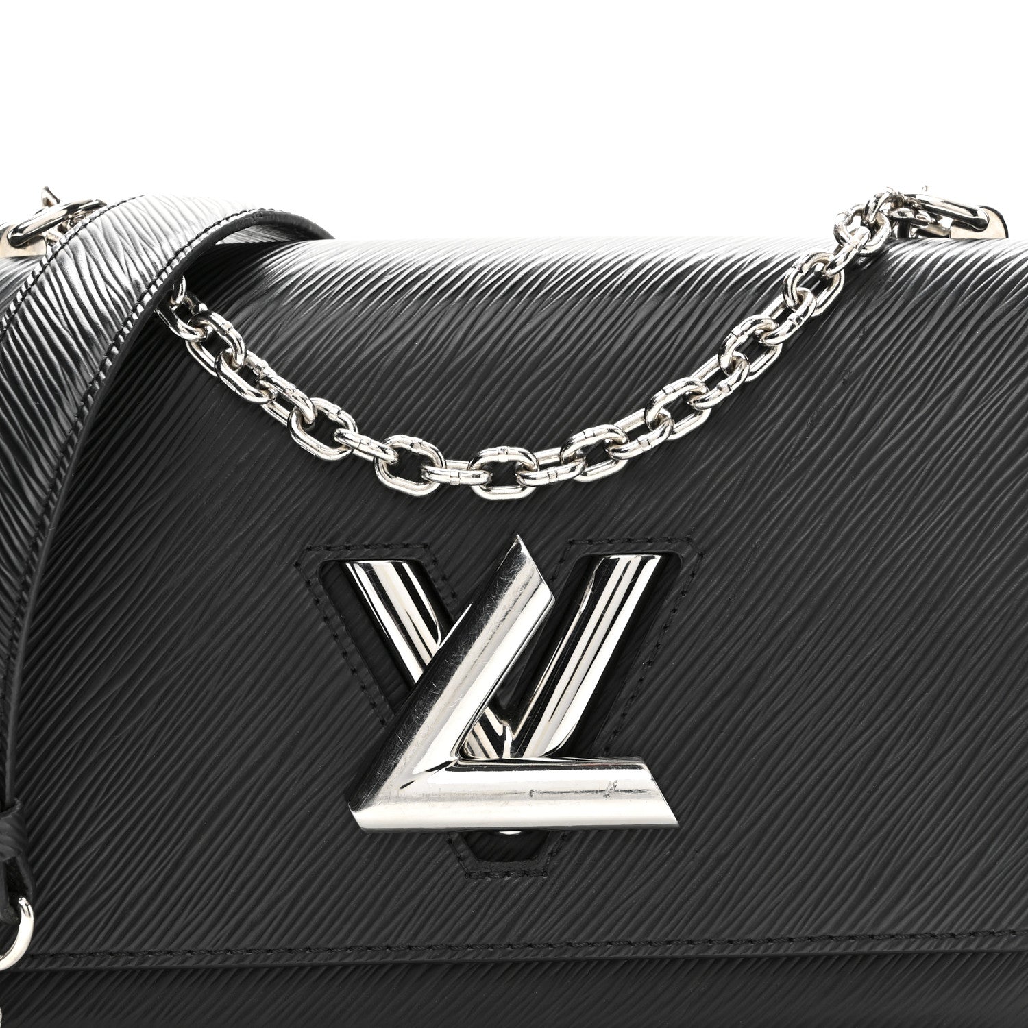 Epi Twist Shoulder Bag MM Black