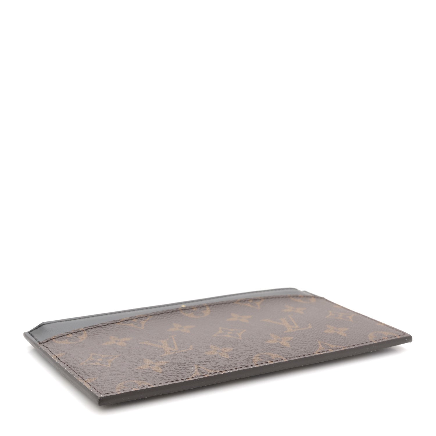 Monogram Slim Purse Black