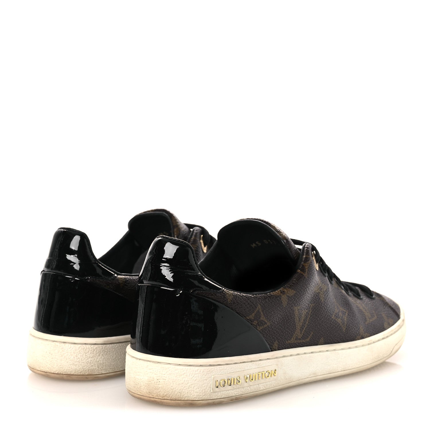 Patent Monogram Frontrow Sneakers 37