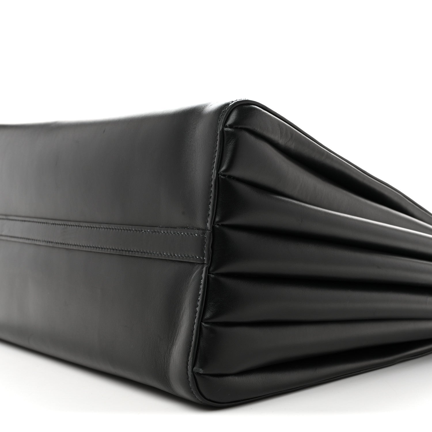 City Calfskin Bibliotheque XL Tote Black