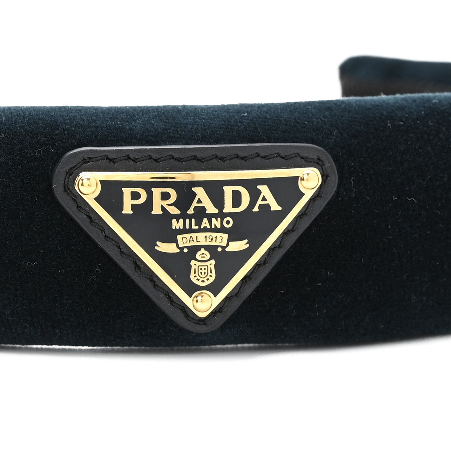 Velvet Headband Petrolio