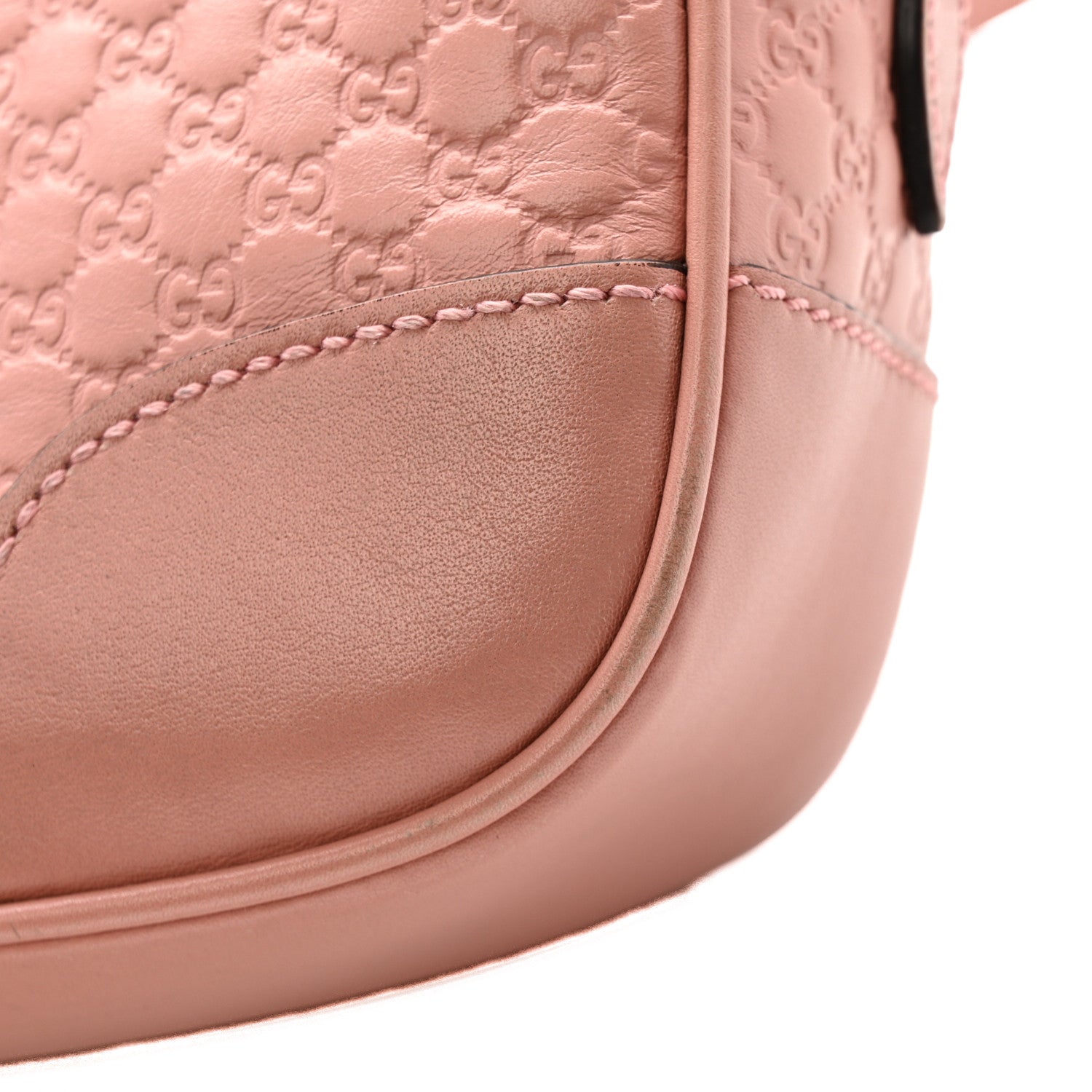Soft Microguccissima Mini Bree Messenger Bag Soft Pink