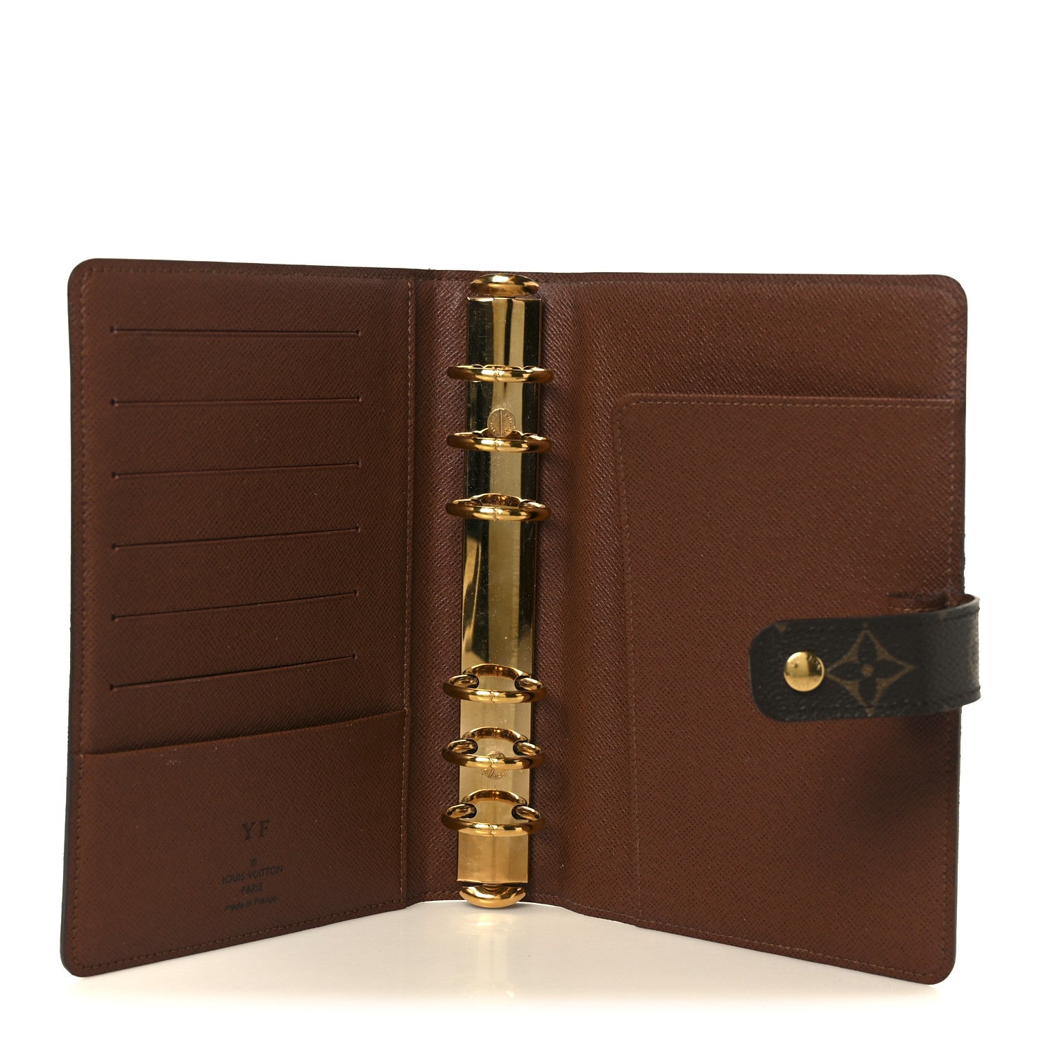Monogram Medium Ring Agenda Cover