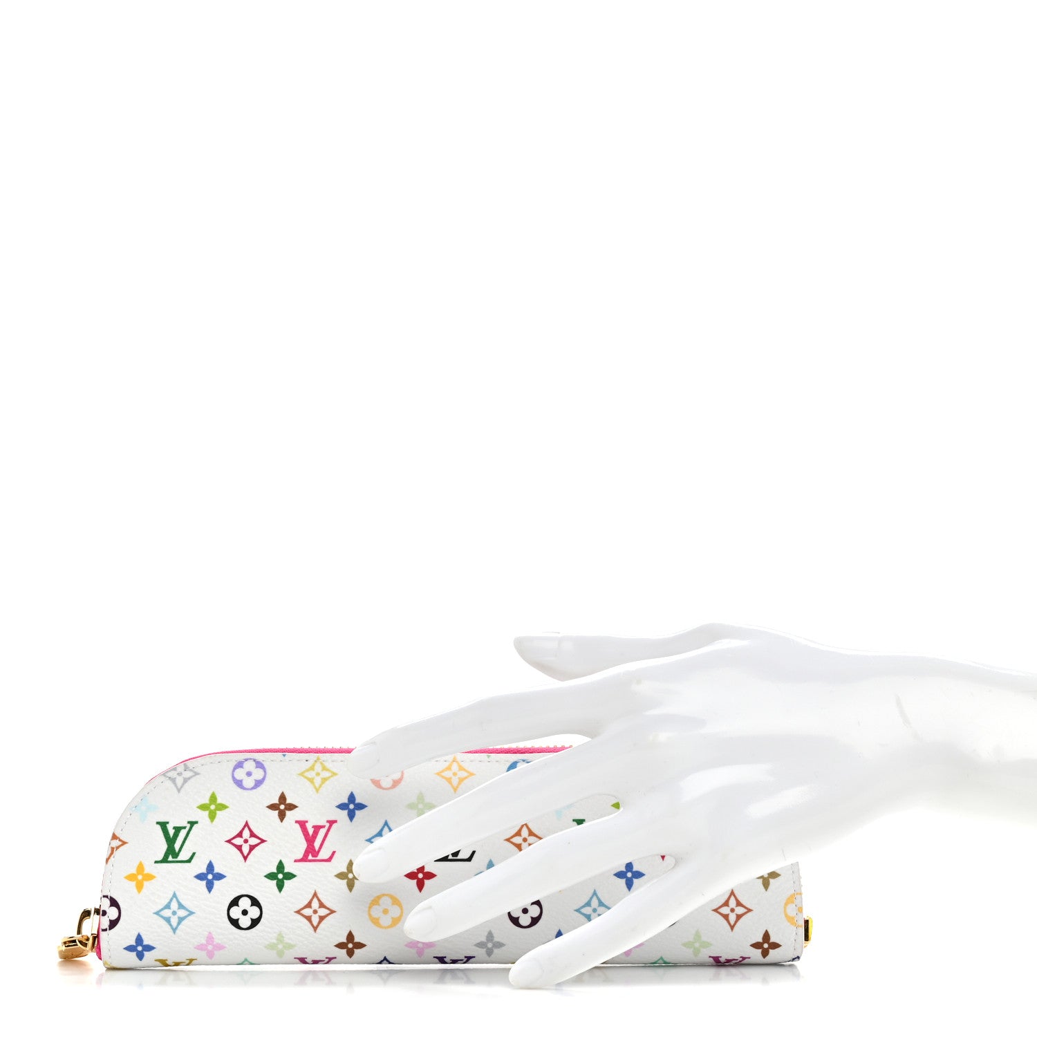 LV X TM Monogram Multicolor Charlotte Pencil Pouch Fuchsia