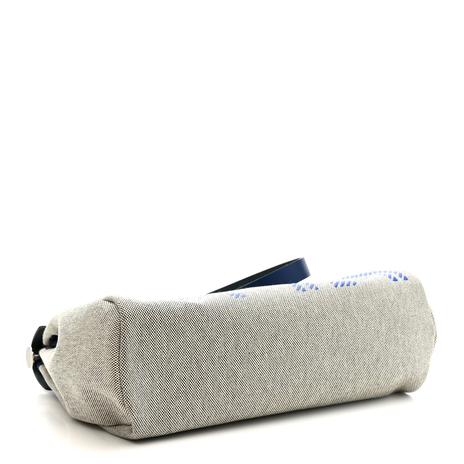 Vache Hunter Toile H Brides de Gala Herbag Zip Retourne 31 PM Bleu De France Ecru Bleu Saphir