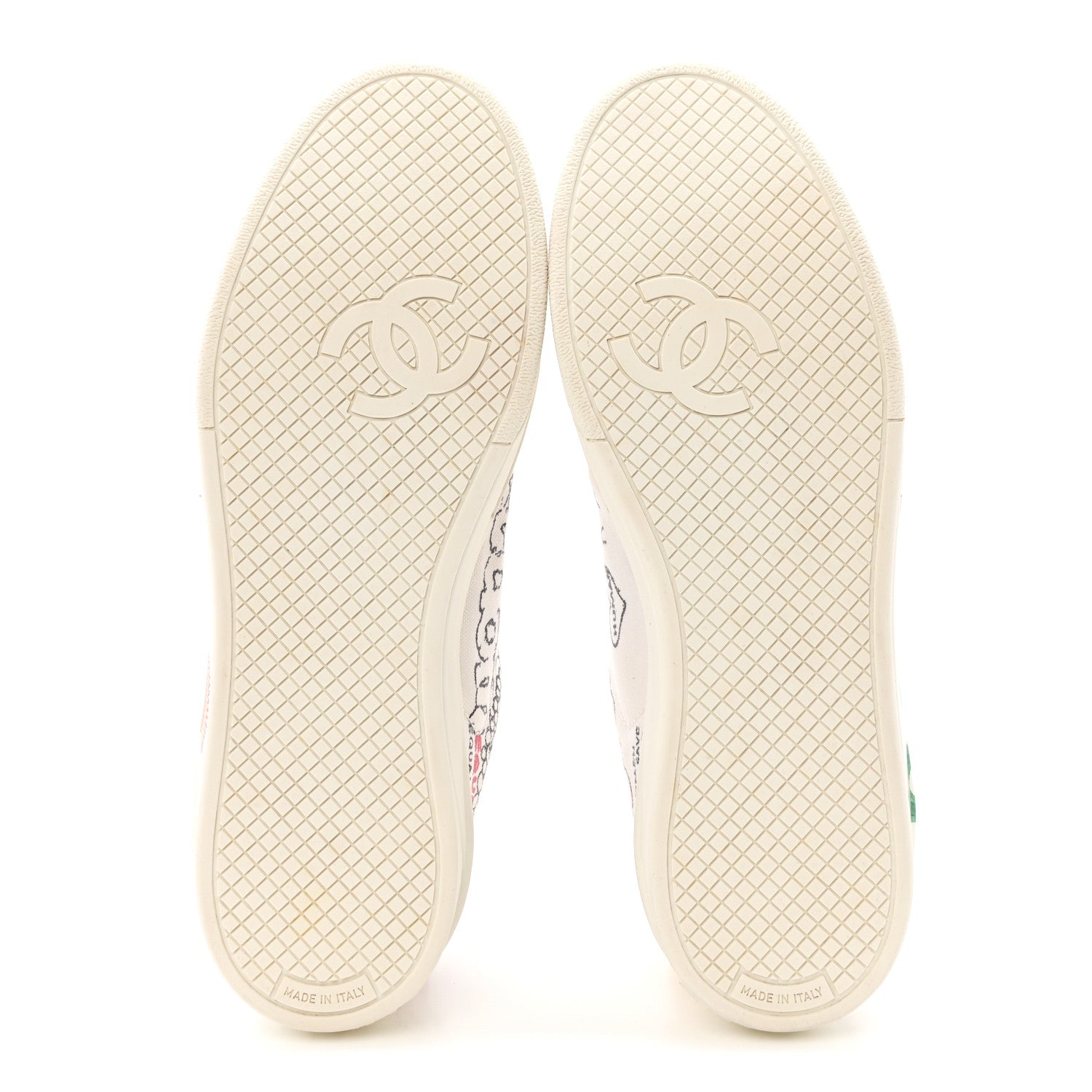 X PHARRELL WILLIAMS Canvas Womens Sneakers 38 White Multicolor