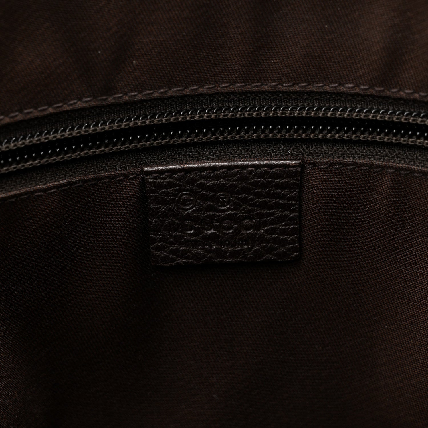 Nylon Monogram Messenger Bag  Dark Brown