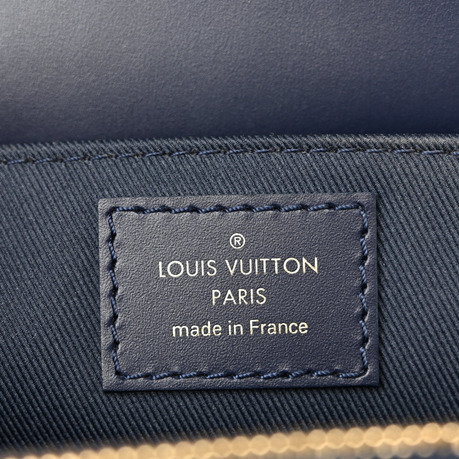 Monoglam Pochette Metis East West Blue