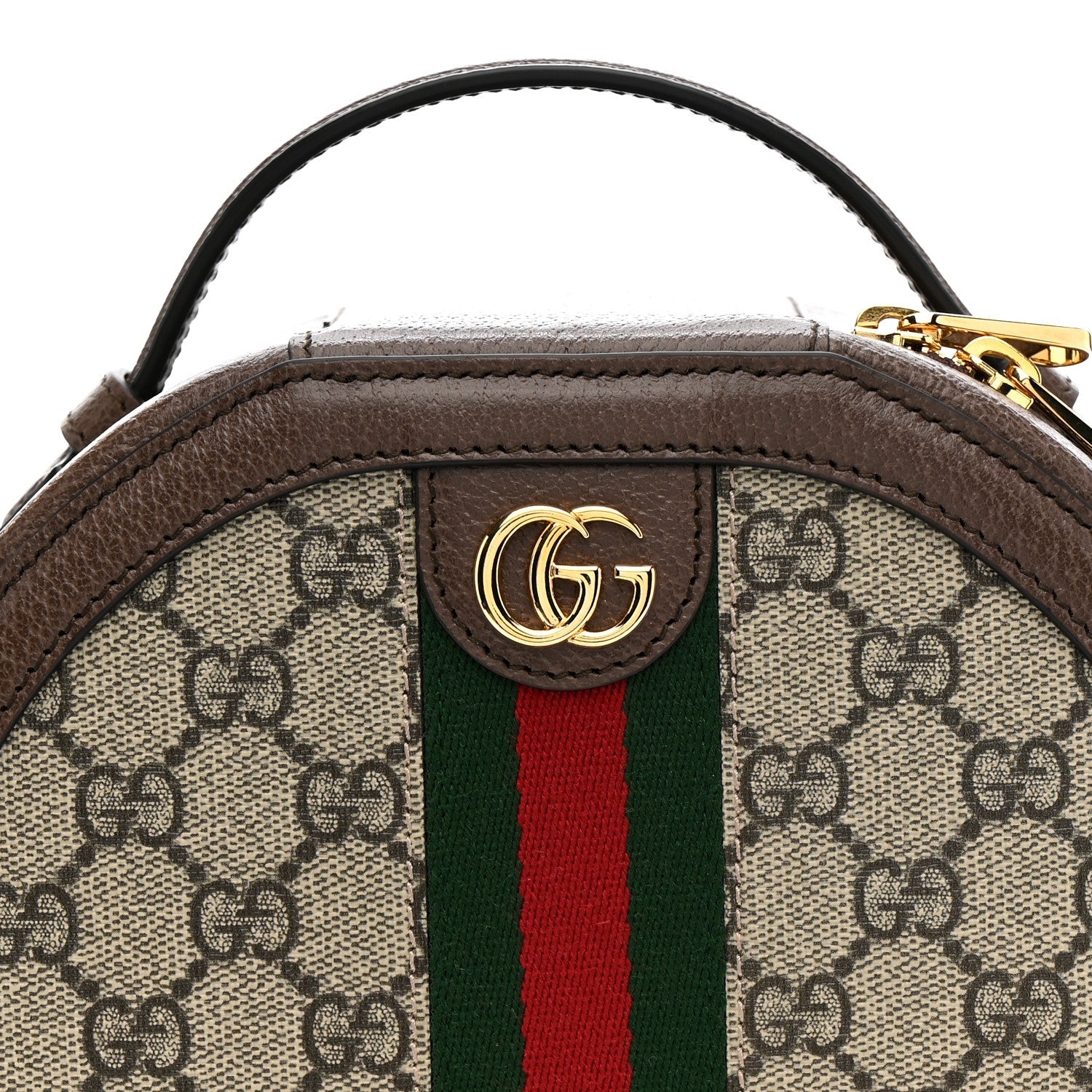 GG Supreme Monogram Web Ophidia Beats Large Headphones Case Beige New Acero