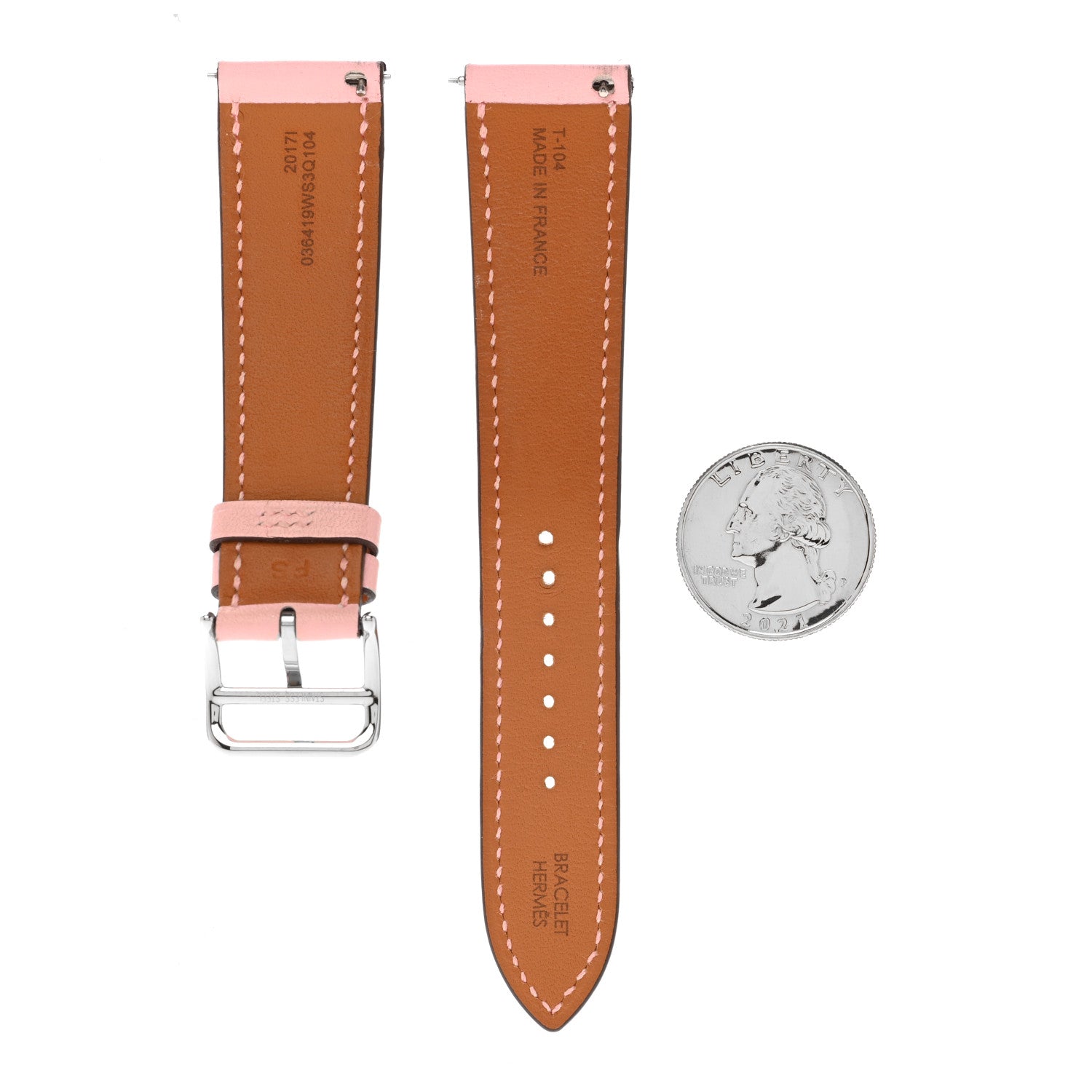 Swift Heure H Hour Watch Strap Rose Sakura
