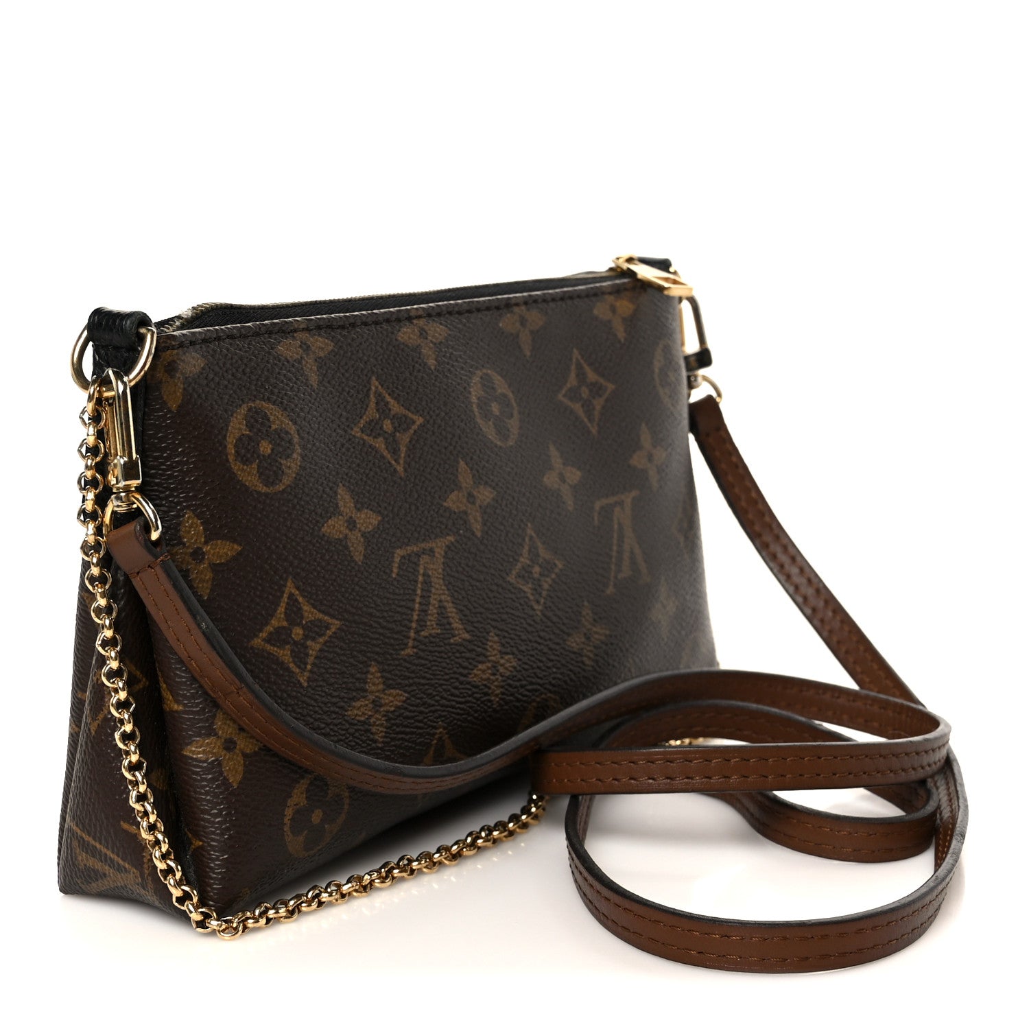 Monogram Pallas Clutch Black