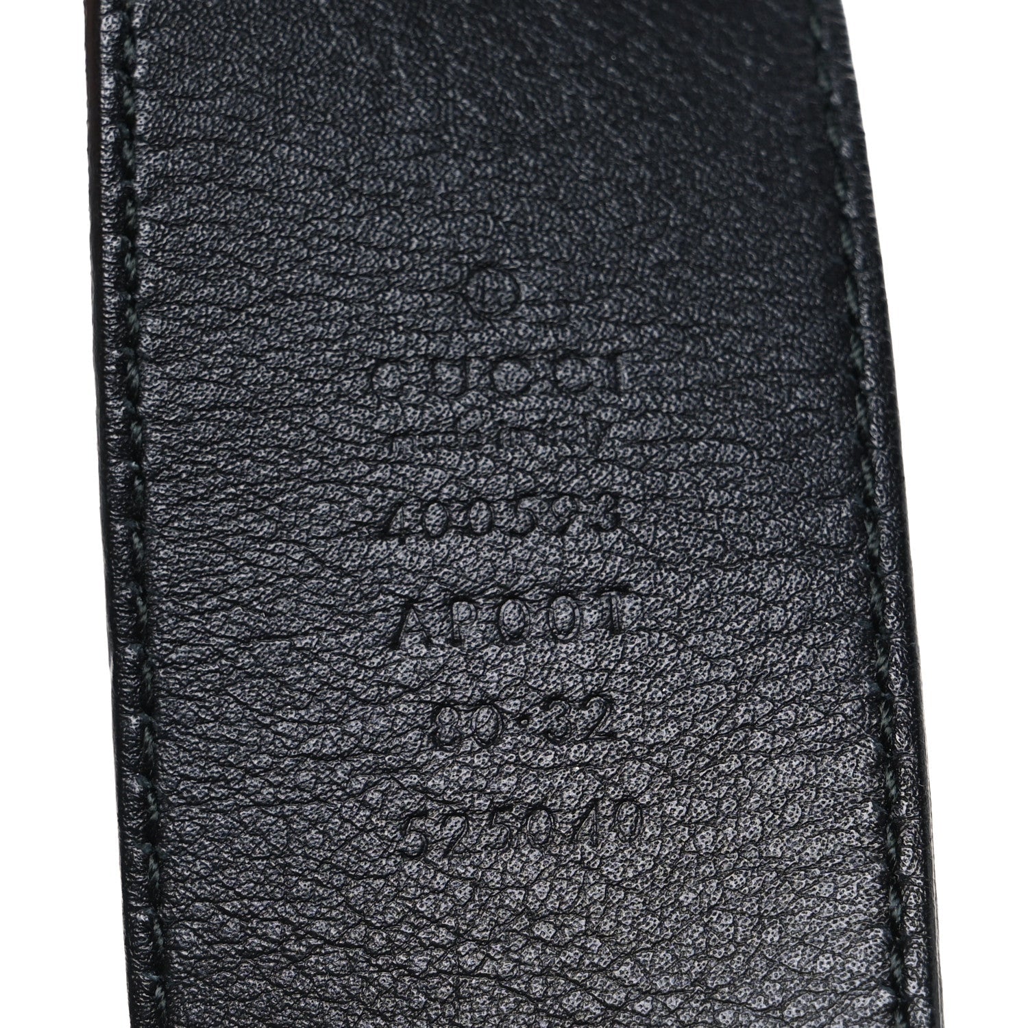 Calfskin Double G 40mm Belt 80 32 Black