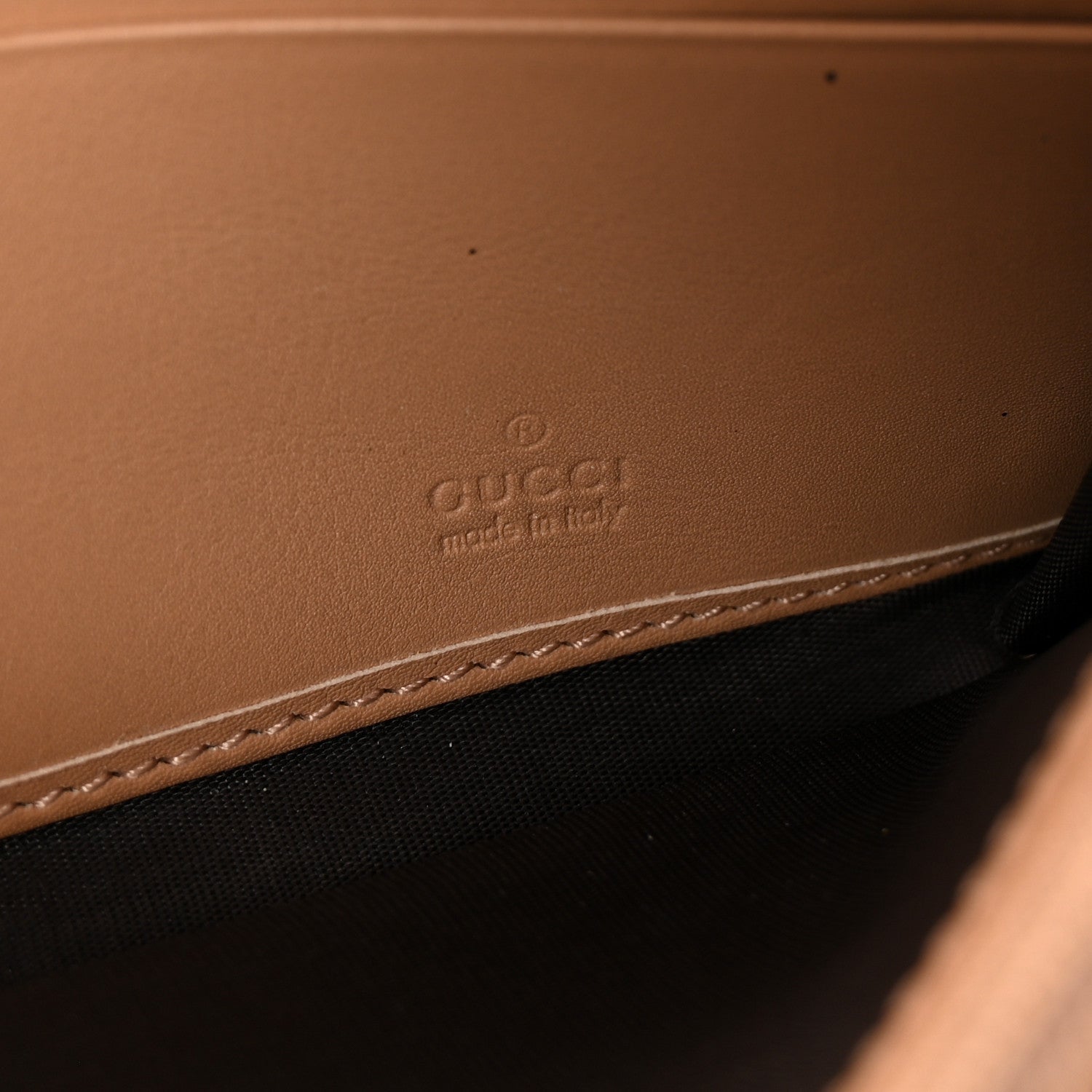 Moon Calfskin Icon Continental Wallet Camelia