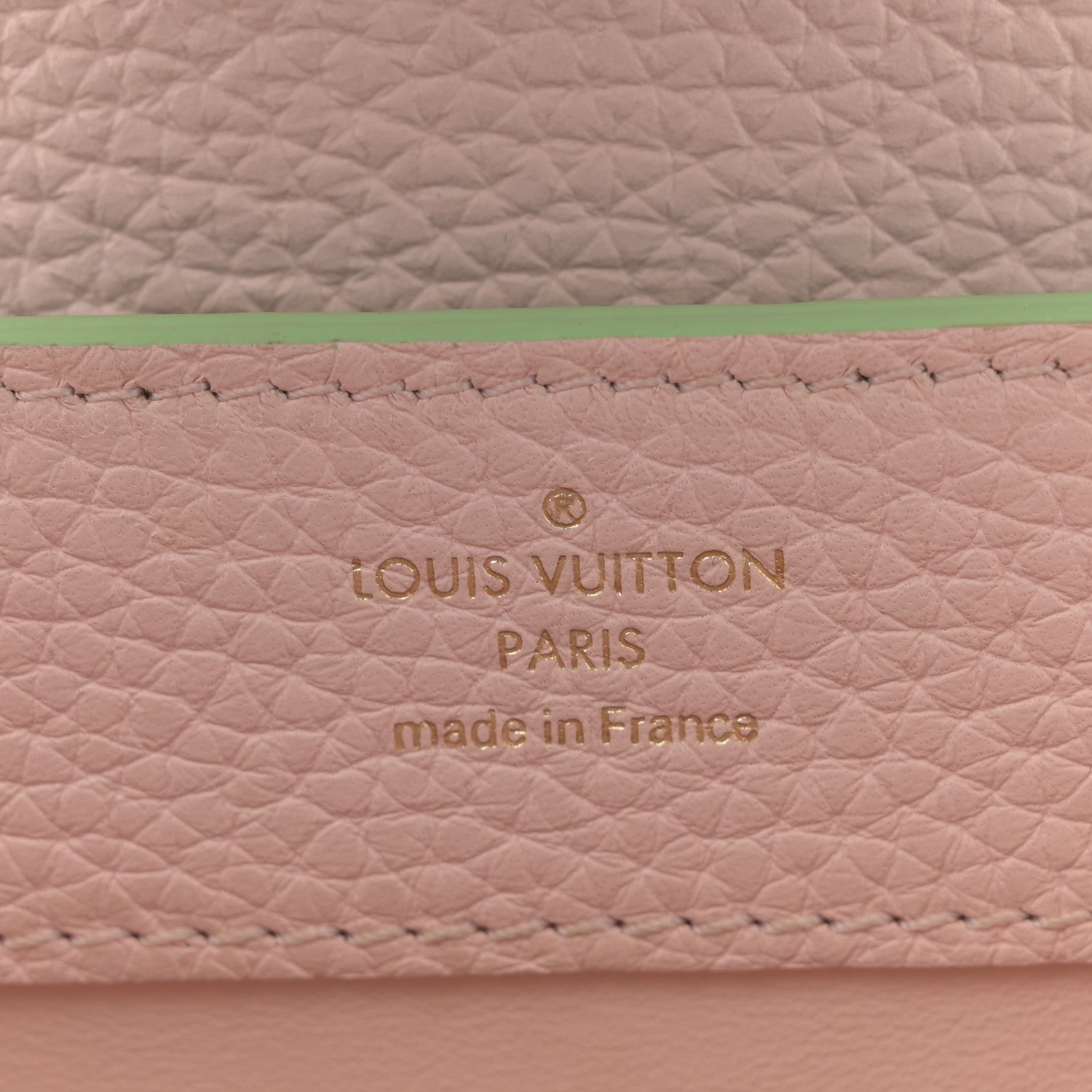 Taurillon Mini Capucines Vert Pomme
