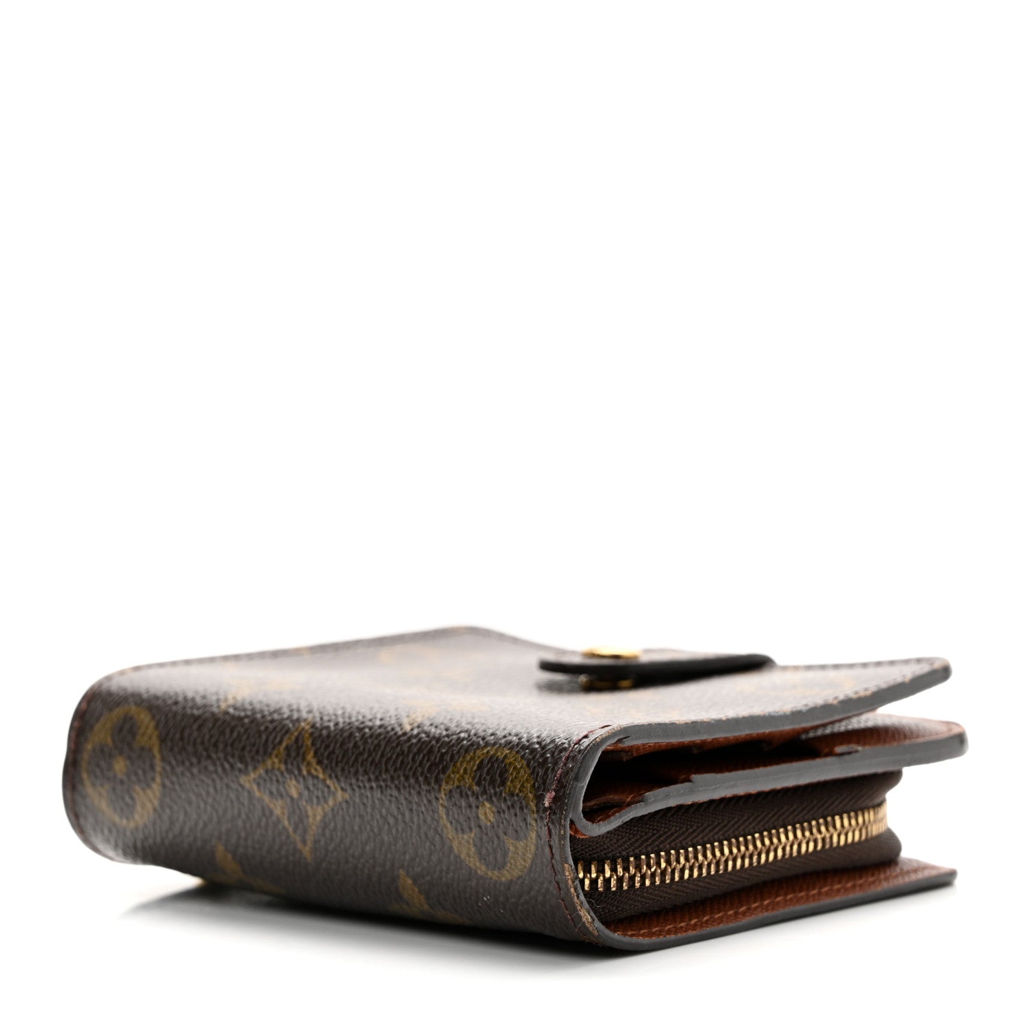 Monogram Compact Zippe Zipped Wallet
