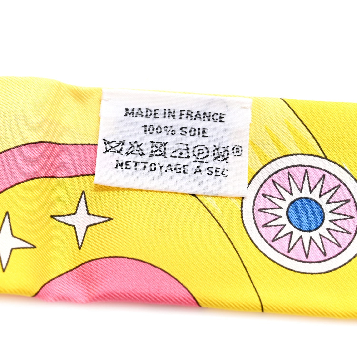 Silk La Source de Pegase Twilly Rose Vif Jaune Vif
