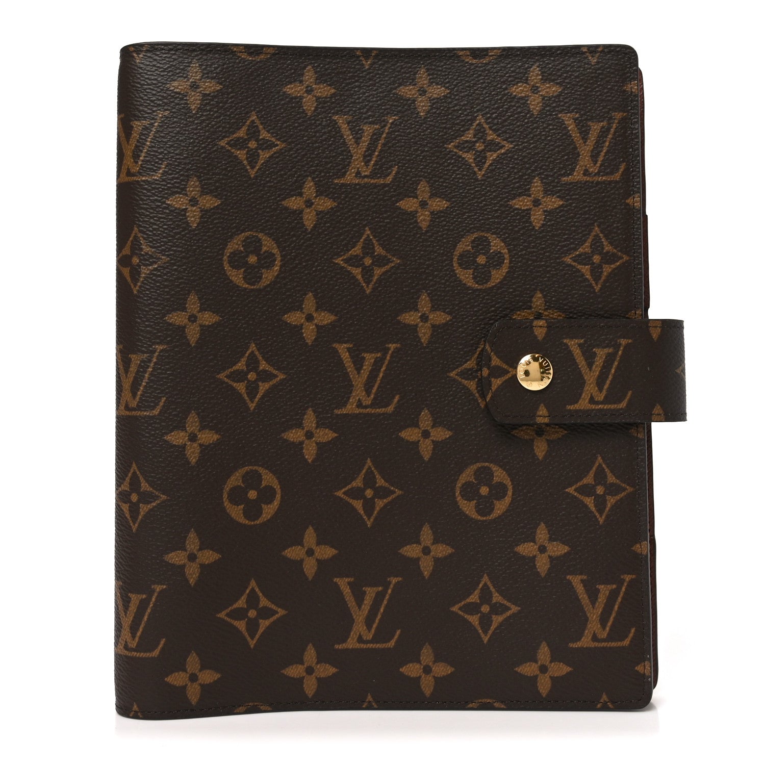 Monogram Large Ring Agenda Cover