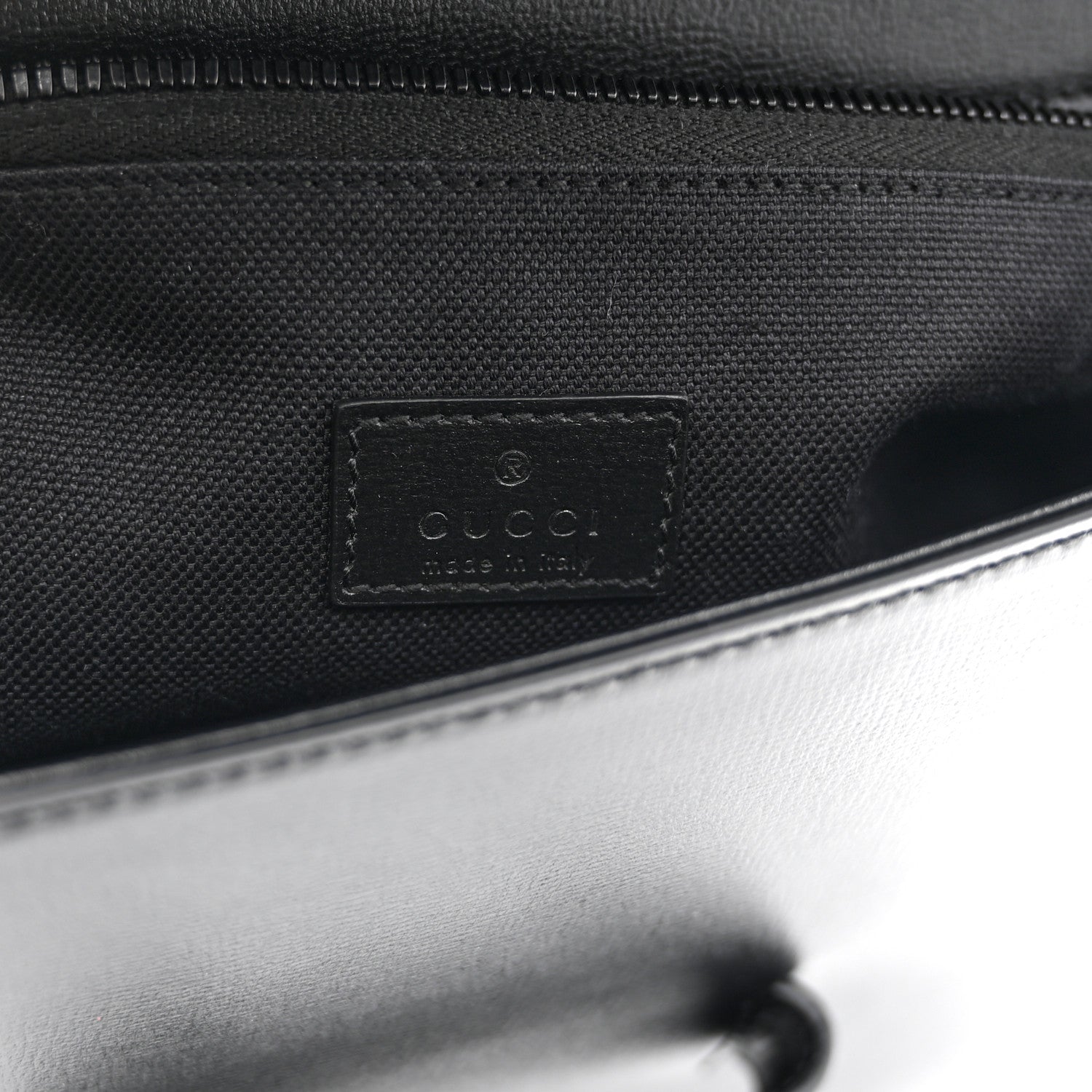 Azalea Calfskin Web Monochrome Horsebit 1955 Shoulder Bag Black