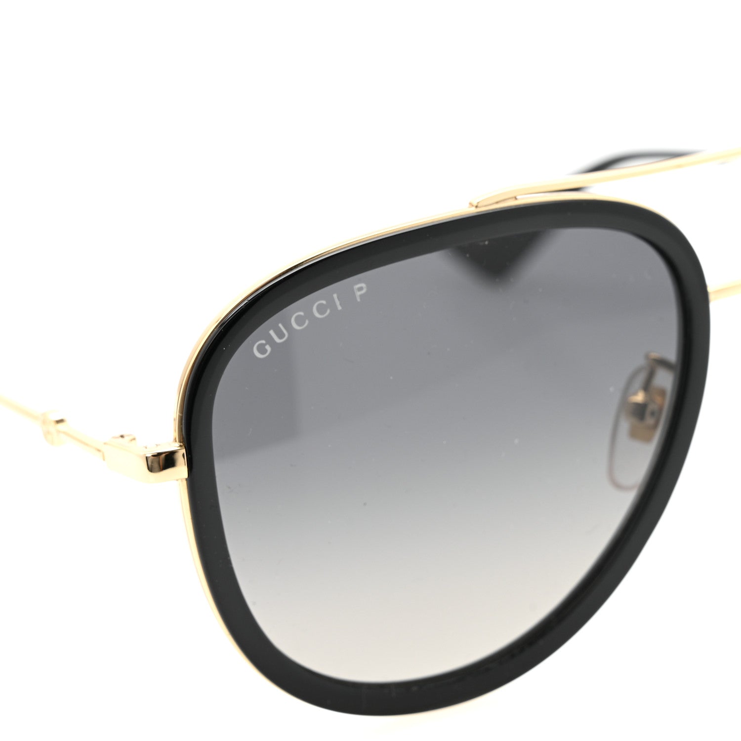 Metal Aviator Sunglasses GG0062S Black