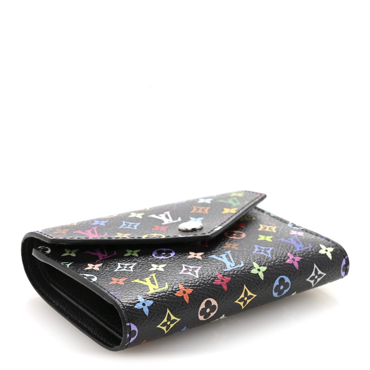 LV x TM Monogram Multicolor Victorine Wallet Black