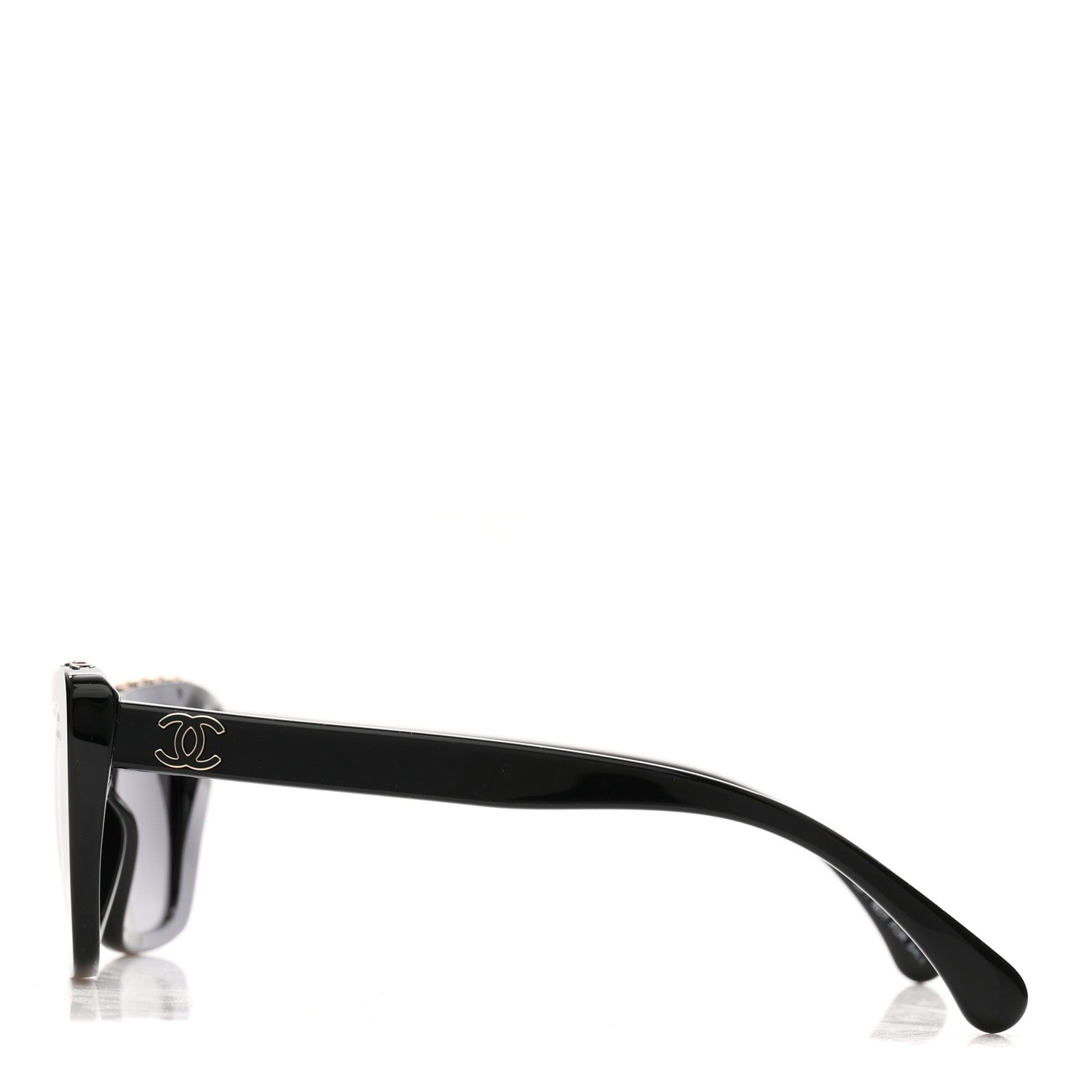 Acetate Polarized Butterfly Sunglasses 5540 Black