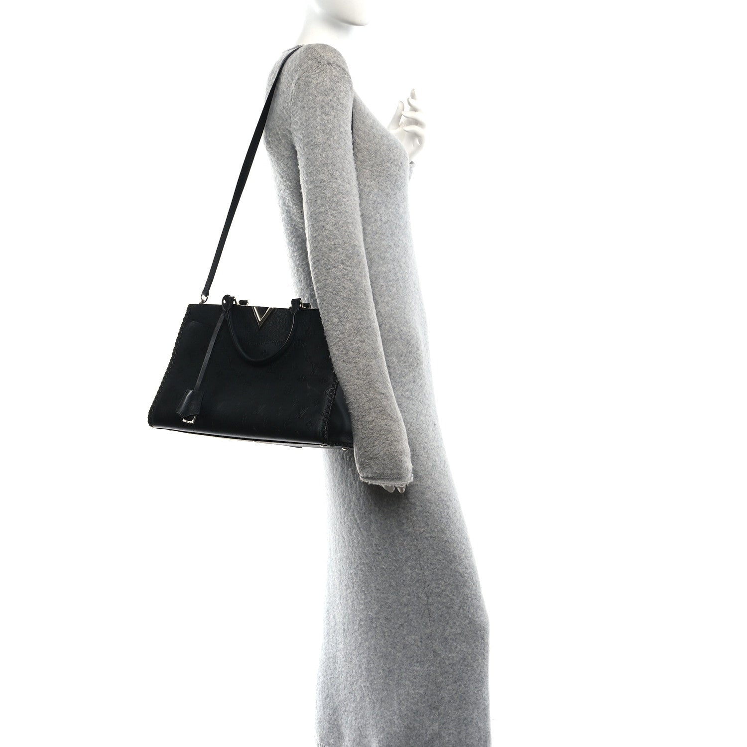 Monogram Cuir Plume Very Zipped Tote