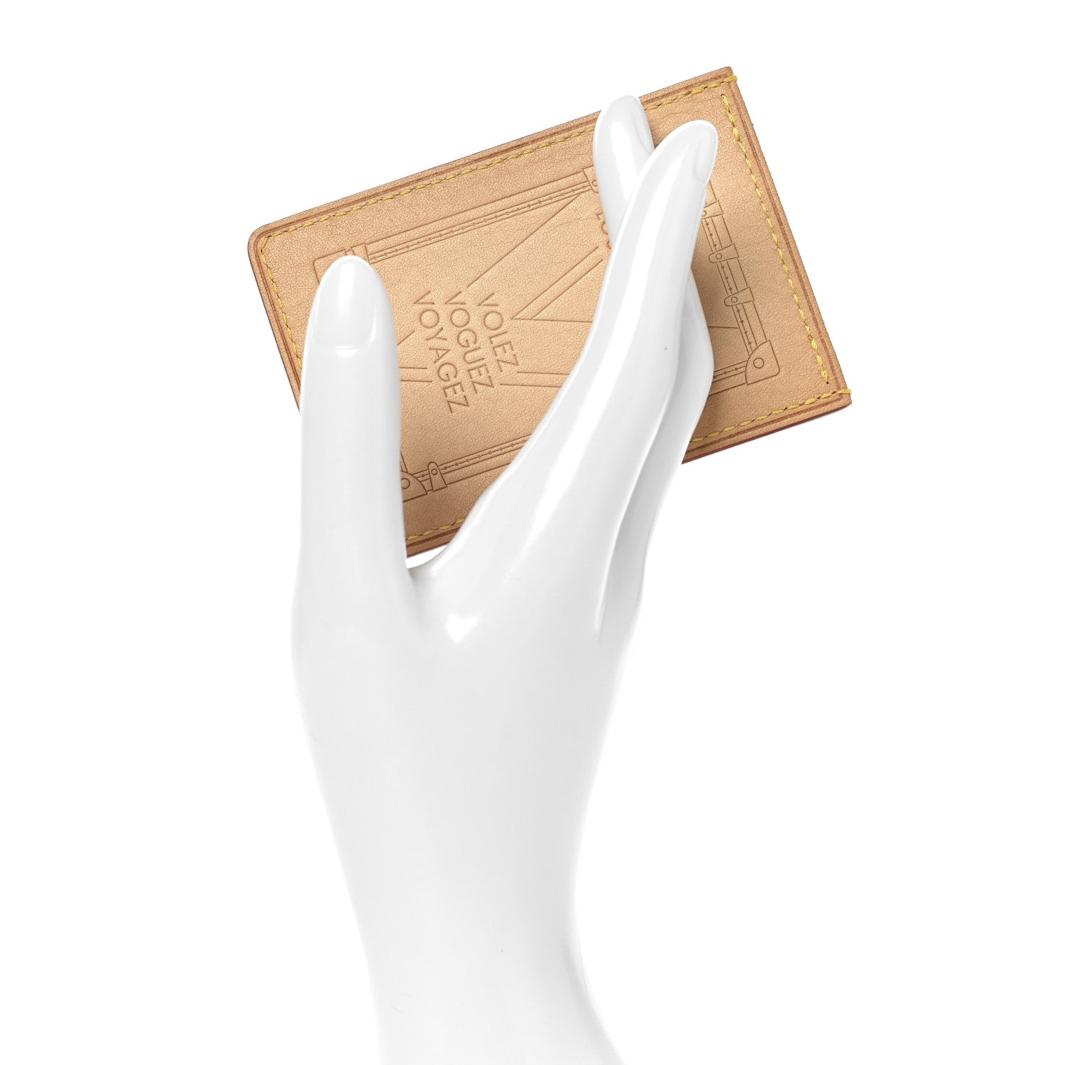 Vachetta Voyages Card Holder
