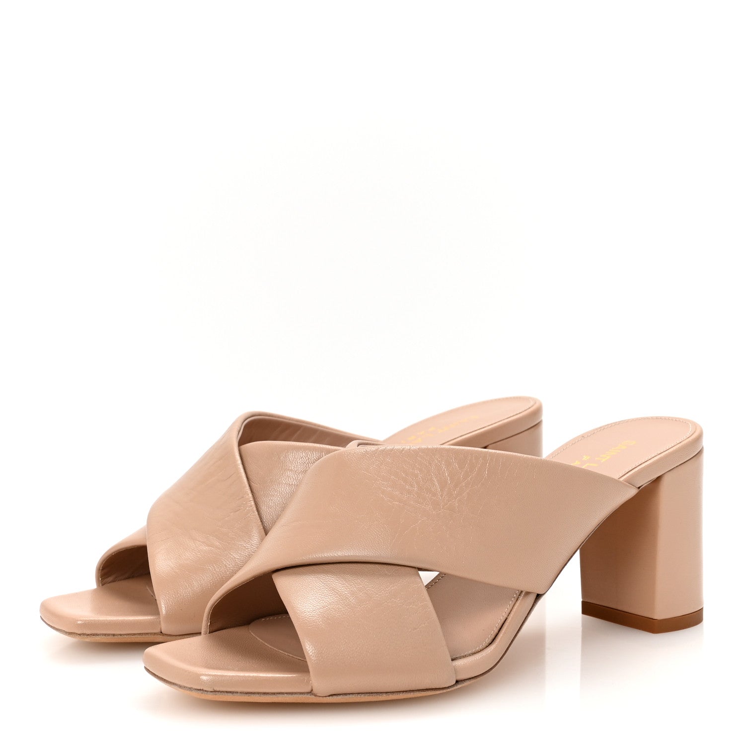 Calfskin LouLou 70 Mules 36 Nude
