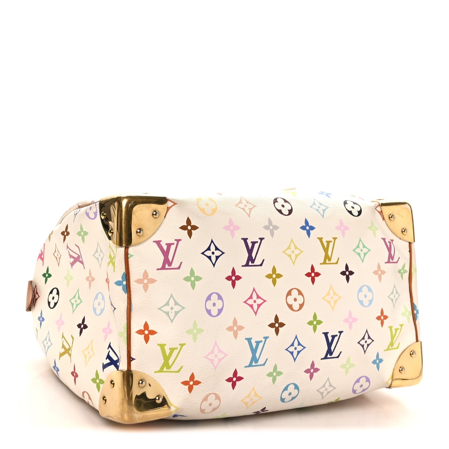 Monogram Multicolor Speedy 30 White