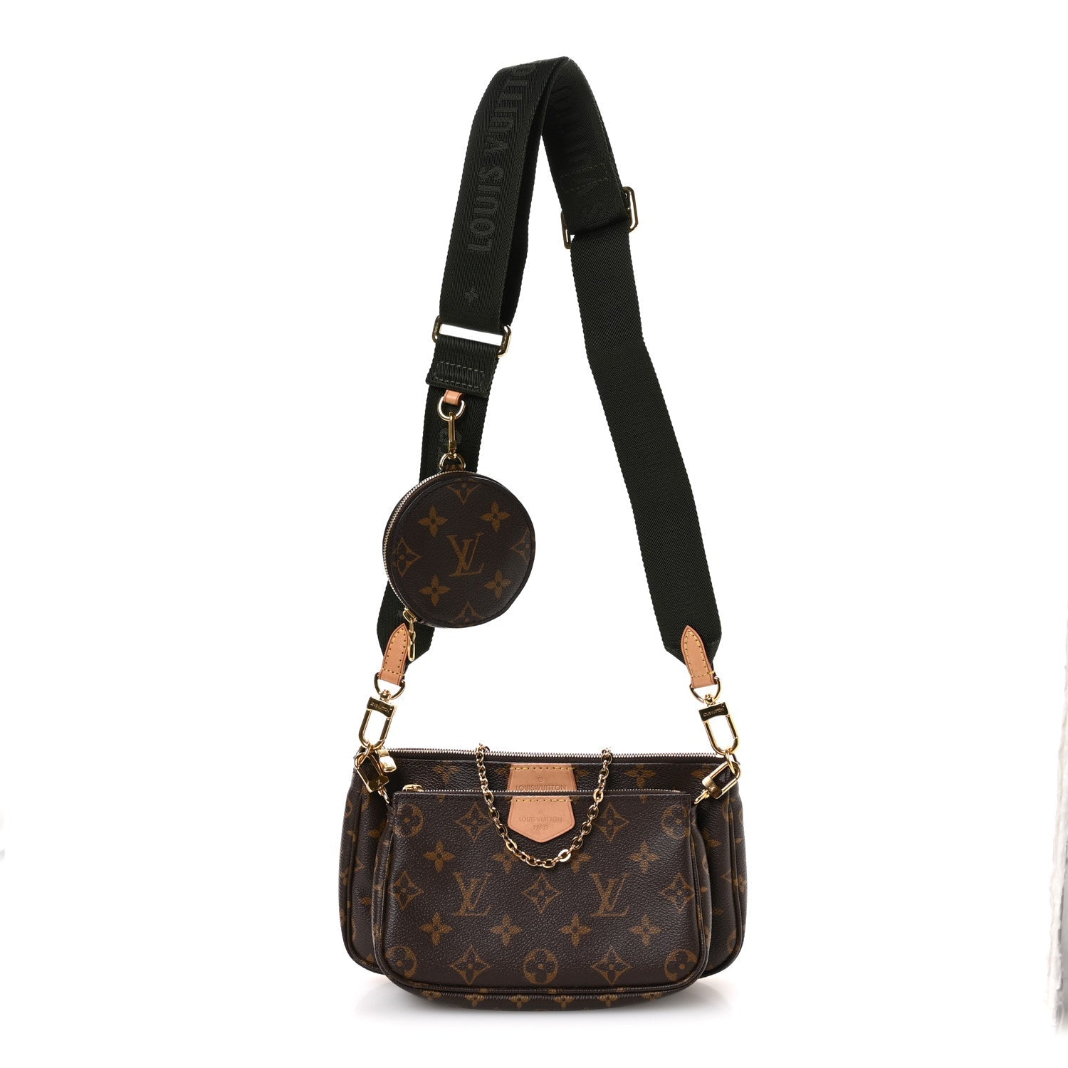 Monogram Multi Pochette Accessories Kaki