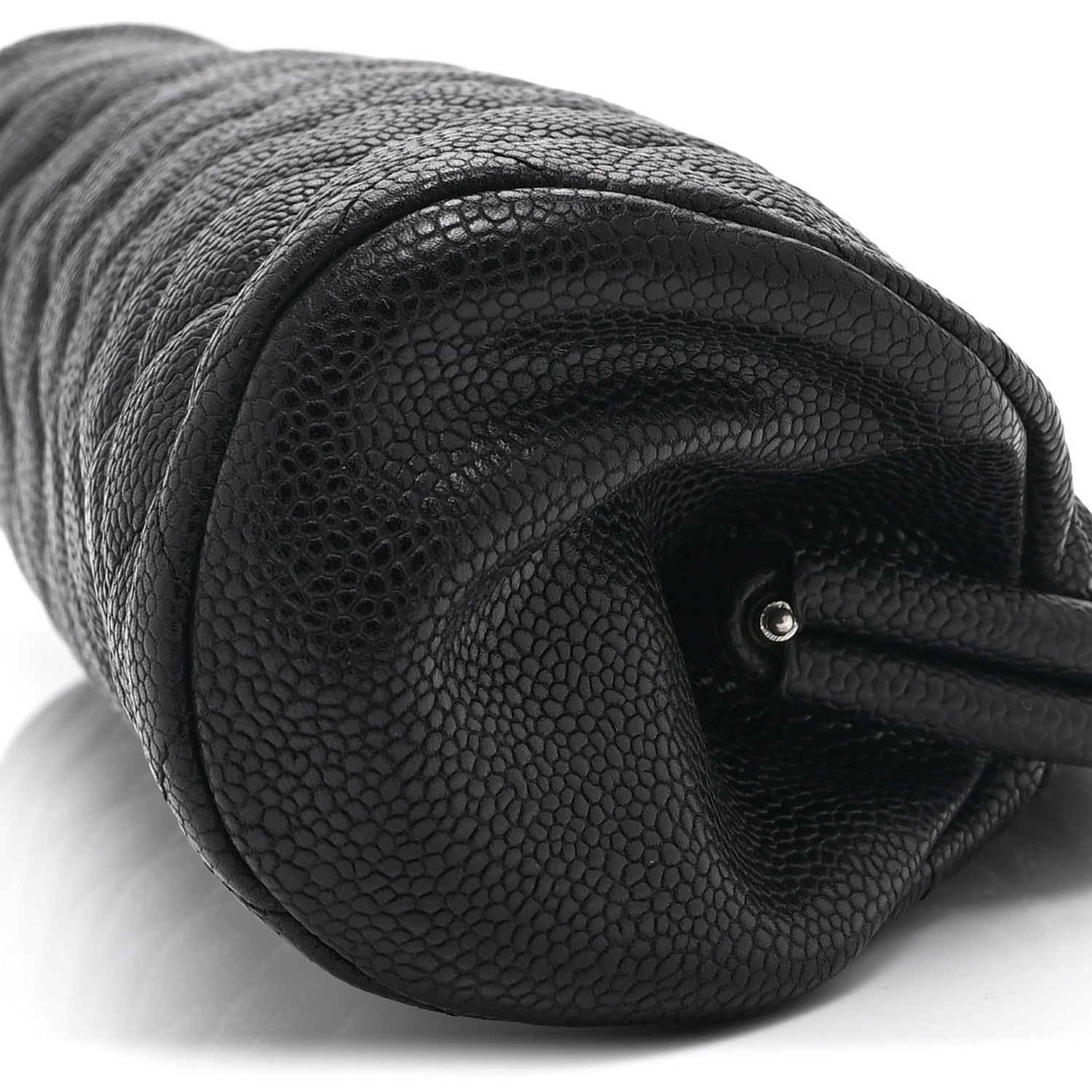 Caviar Quilted Timeless Clutch Black