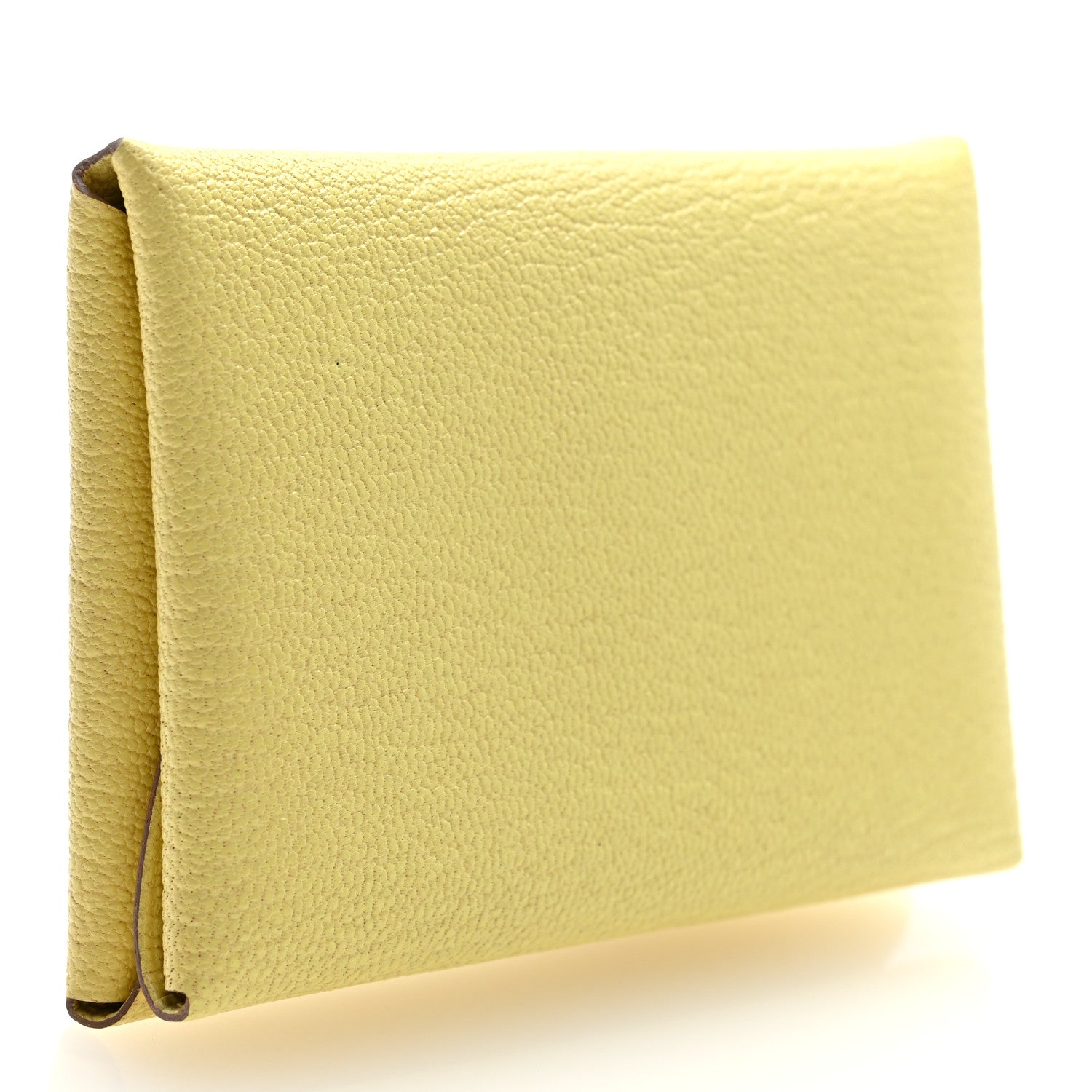 Chevre Mysore Calvi Duo Card Case Limoncello