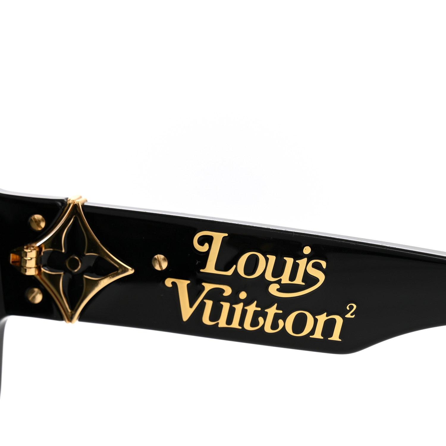 Acetate LV Flower Sunglasses Z1360W Black