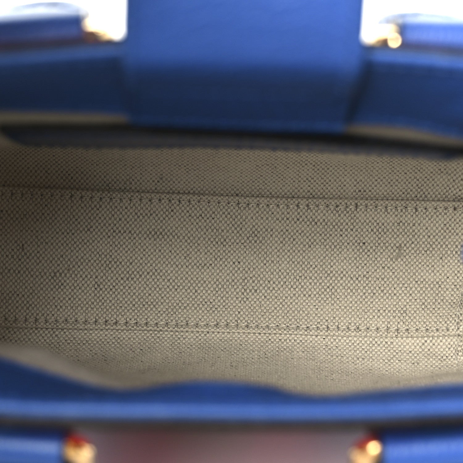 GG Supreme Monogram Textured Dollar Calfskin Rhombus Mini Tote Bag Beige Ebony Pink Blue