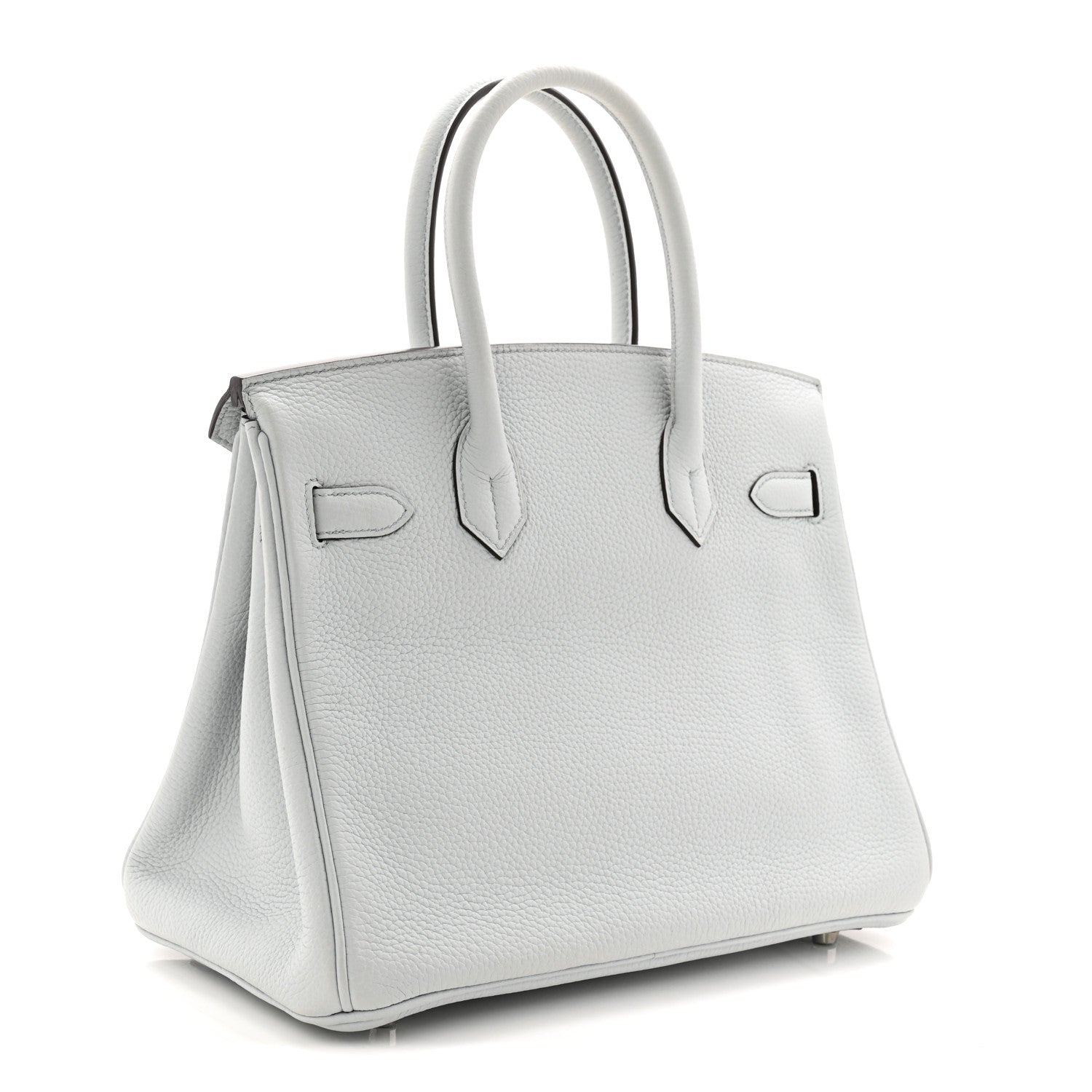 Taurillon Clemence Birkin 30 Bleu Pale