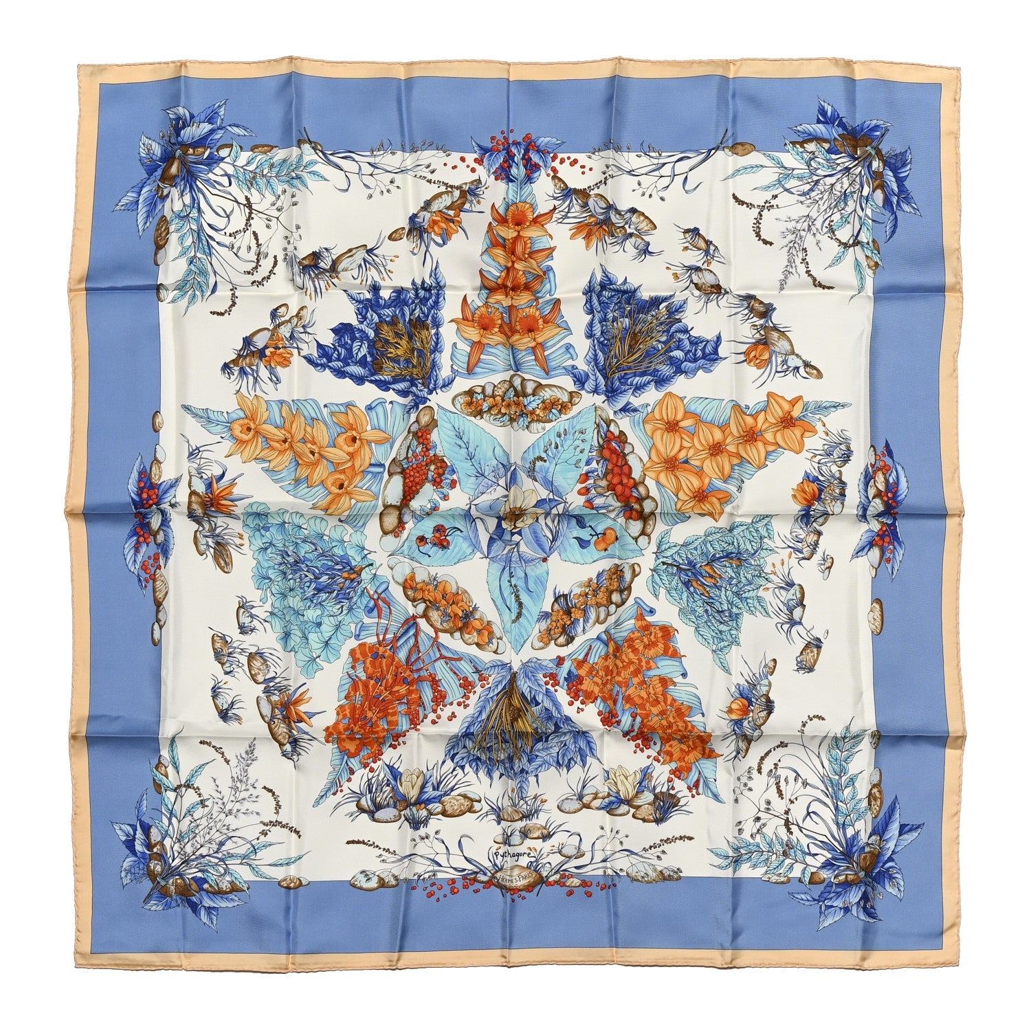 Silk Pythagore Scarf 90