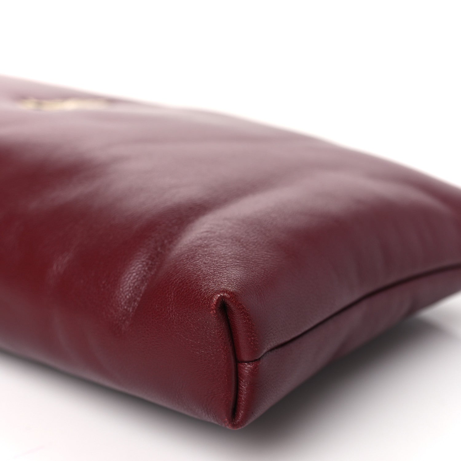 Lambskin Long Calypso Pouch Rouge Merlot